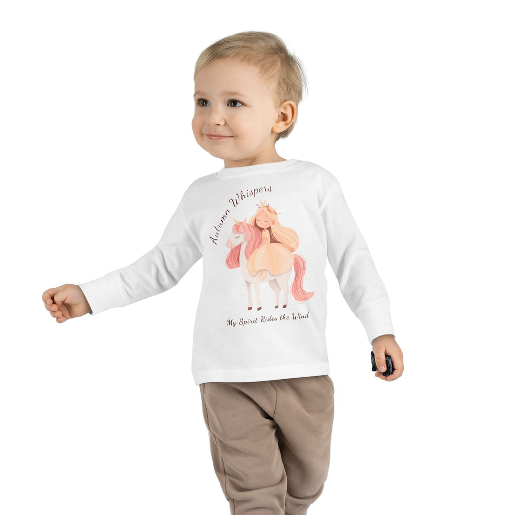 My Spirit Rides the Wind | Toddler Long-Sleeve Shirt