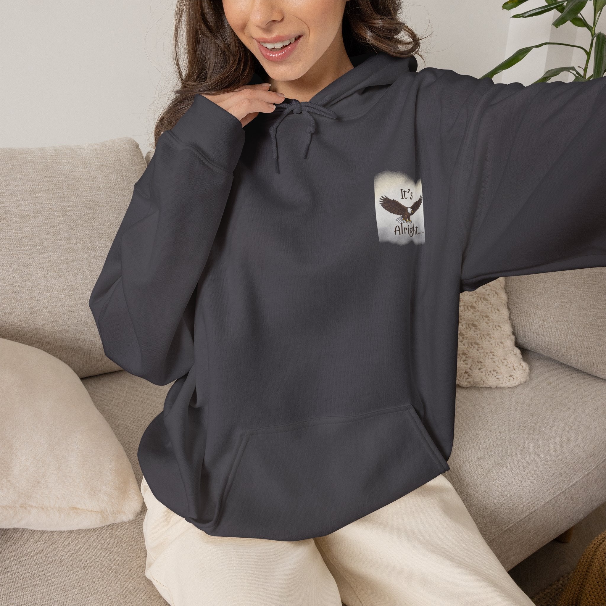 Here Comes The Sun — Unisex Retro Nature Graphic Hoodie