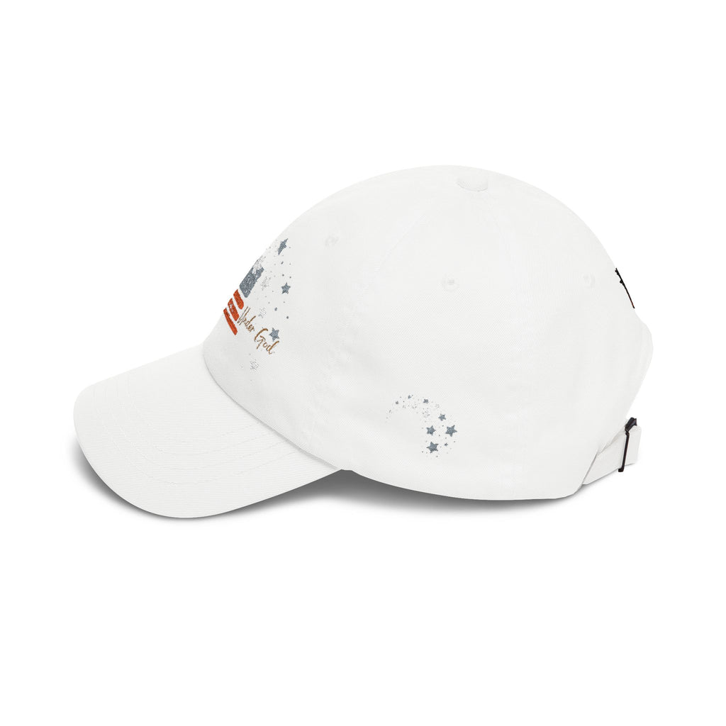 One Nation Under God | Embroidered Stars & Flag Dad Cap