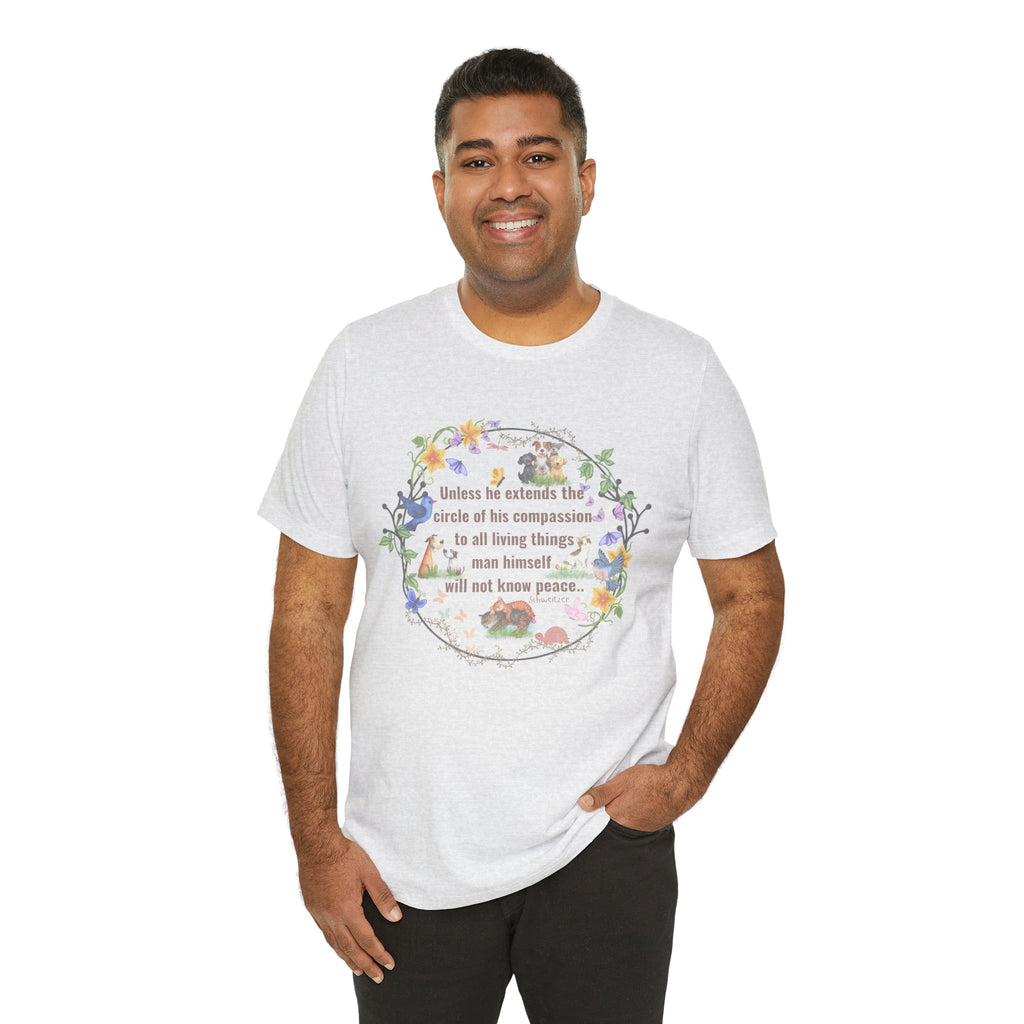 Circle of Compassion - Schweitzer Unisex Relaxed Comfort Tee