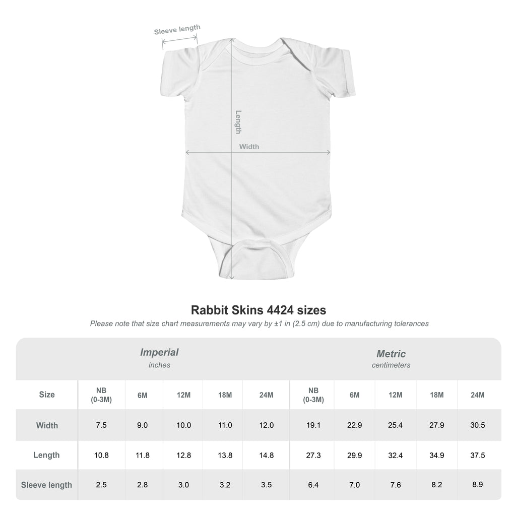 Infant Fine Jersey Retro Bodysuit:  All You Need is Love