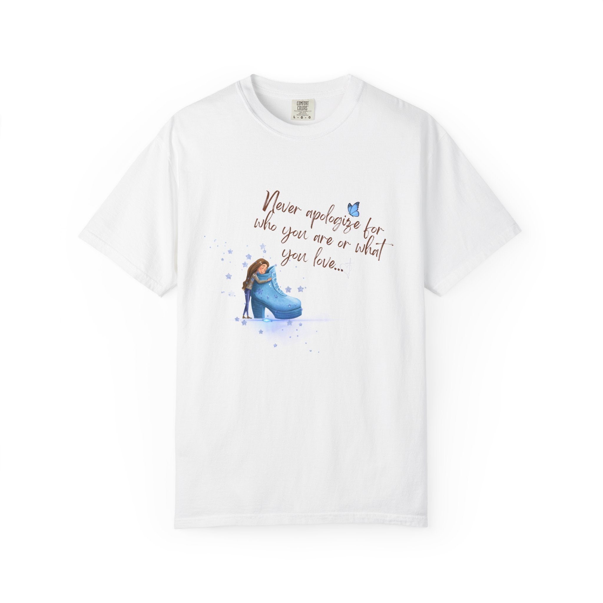 Never Apologize for What You Love   Women's Relaxed Tee