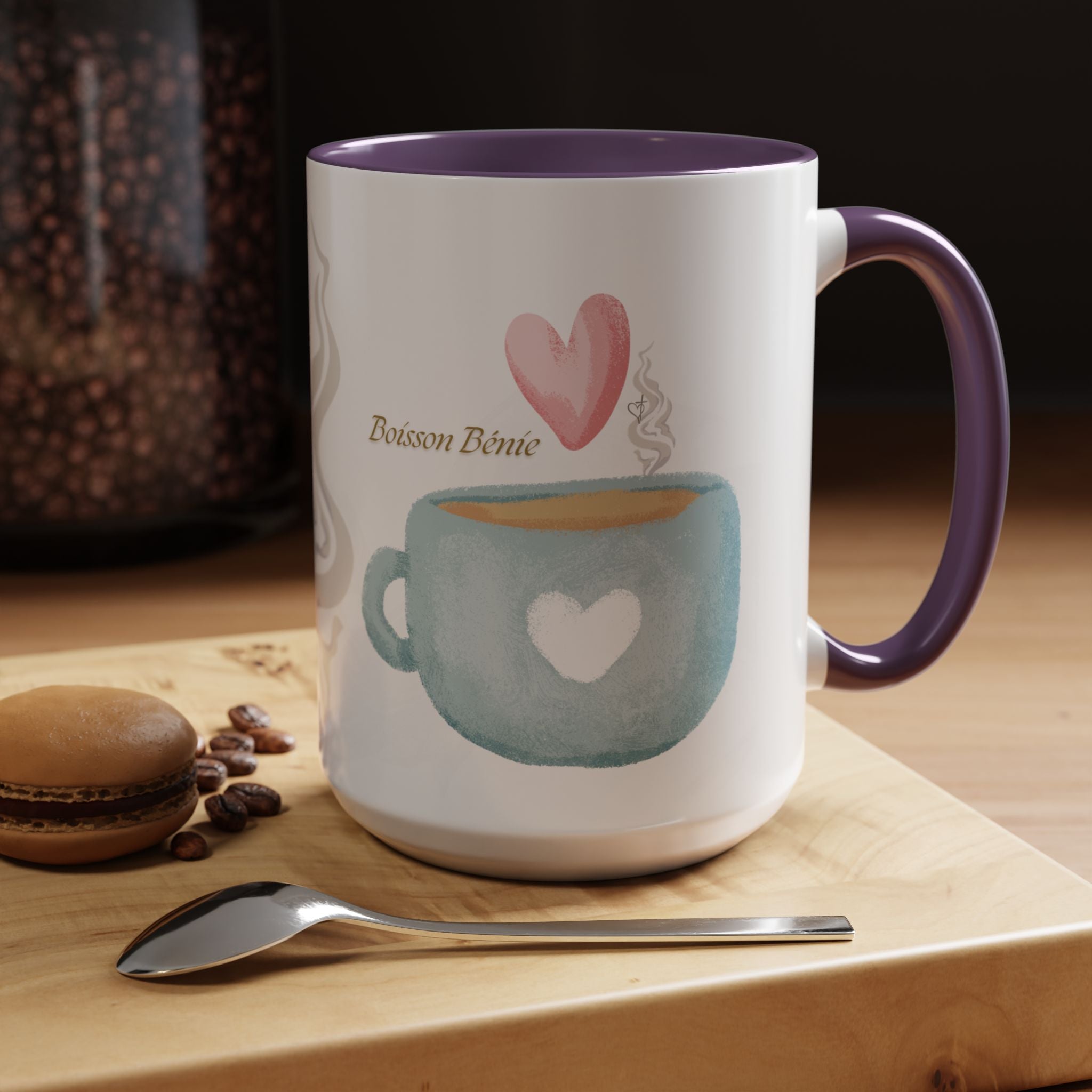 Boisson Bénie | French Blessed Beverage Mug – Mother's Day Gift (11, 15oz)