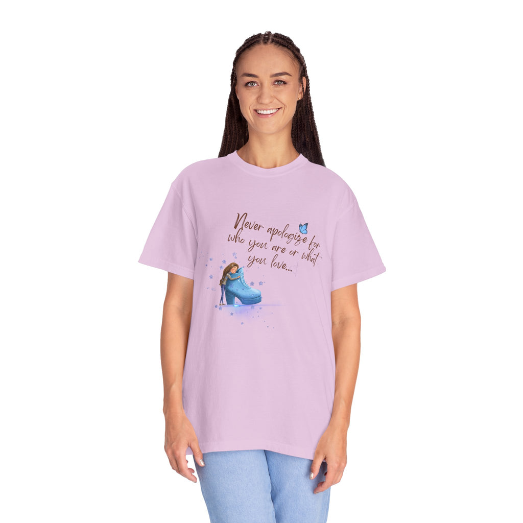 Never Apologize for What You Love   Women's Relaxed Tee