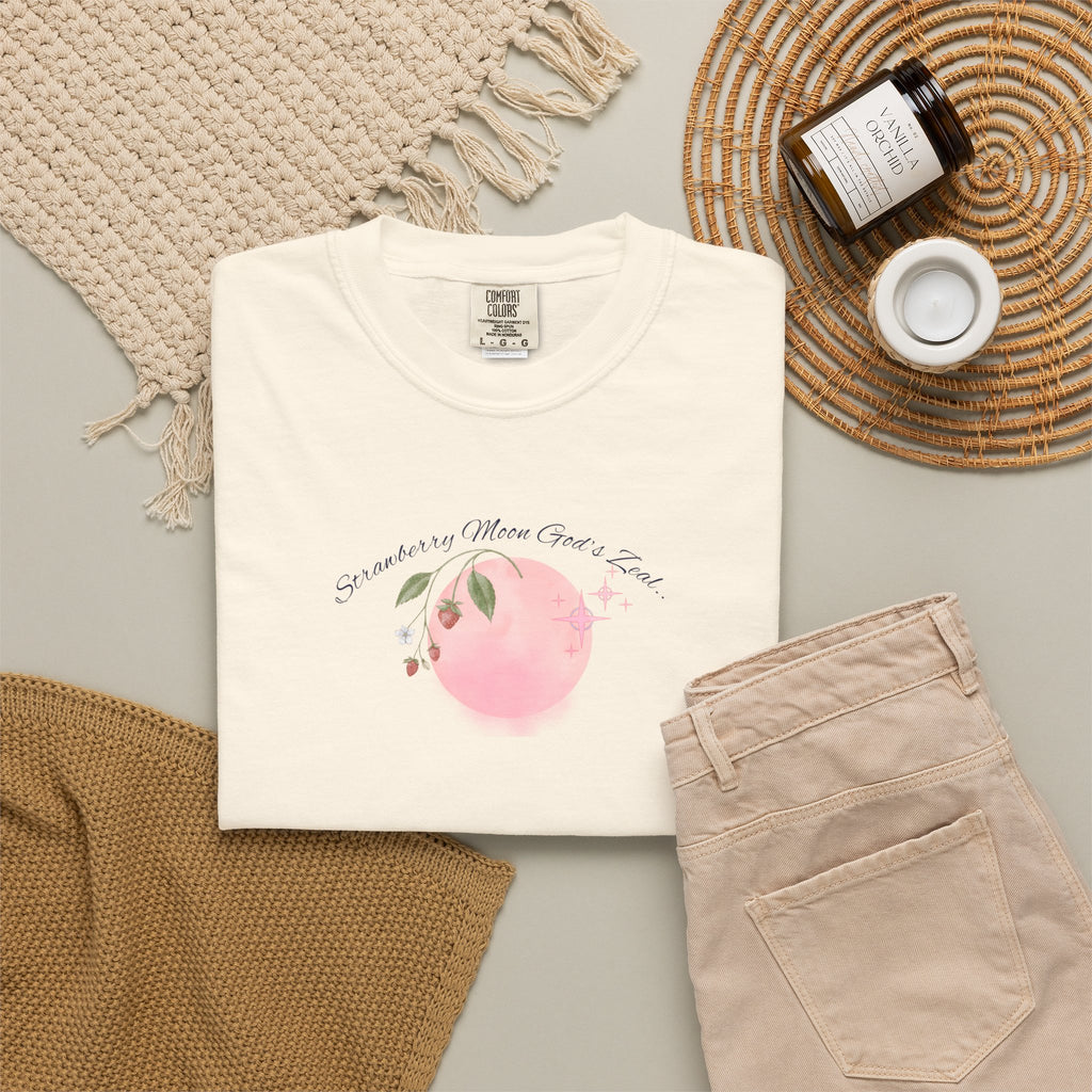 Strawberry Moon Devotional Tee