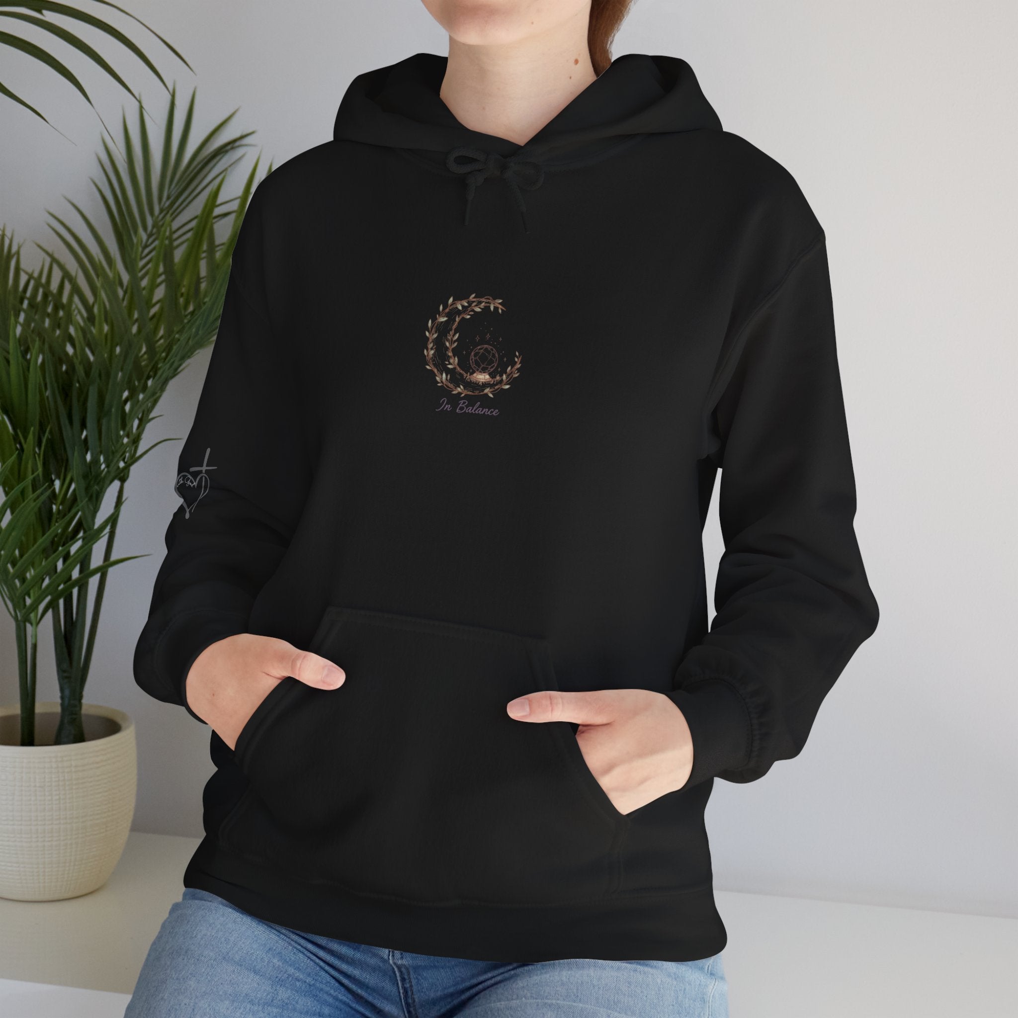 Soft Moonlit Unisex Hoodie - In Divine Balance