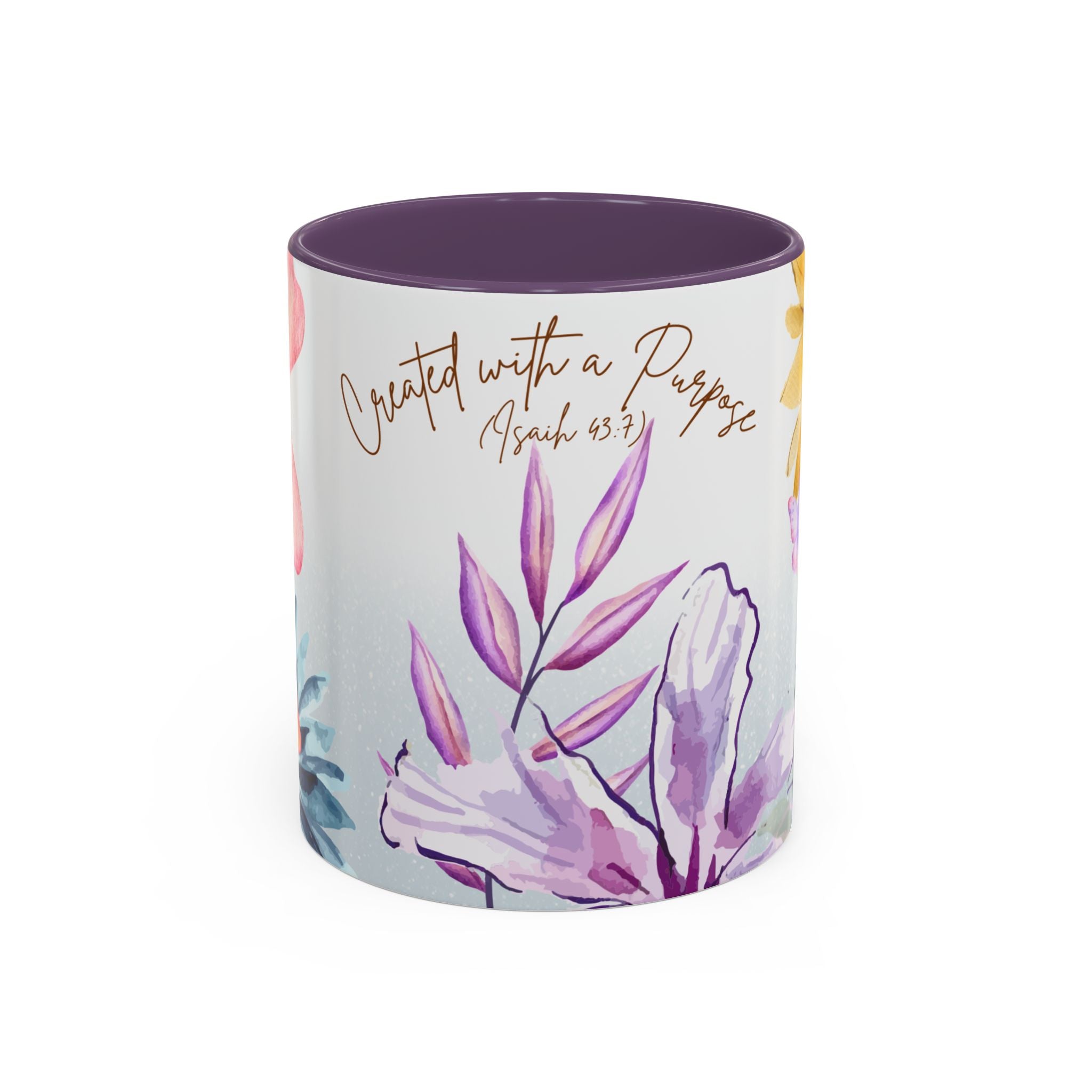 Created With a Purpose Coffee Mug - Morning Grace in Every Sip (11, 15oz)