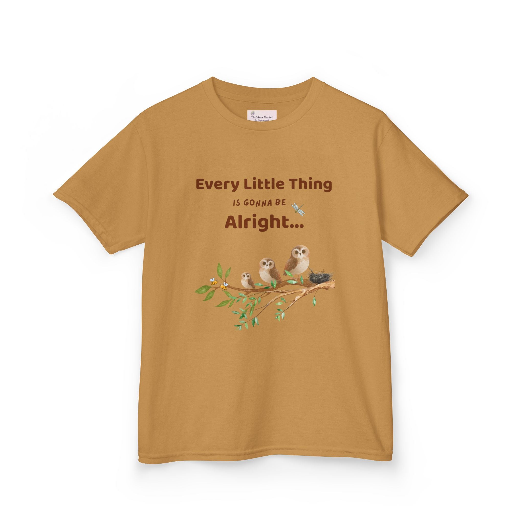 Peace and Love Kids Unisex Tee Shirt:  Every Little Thing is Gonna Be Alright