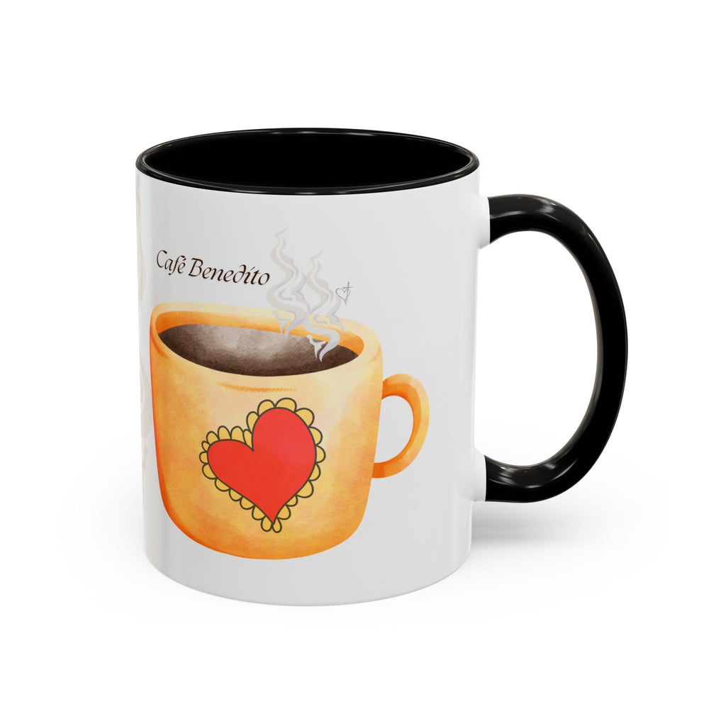 Café Bendito | Spanish Blessed Sunshine Coffee Mug –Morning Grace in Every Sip (11, 15oz)