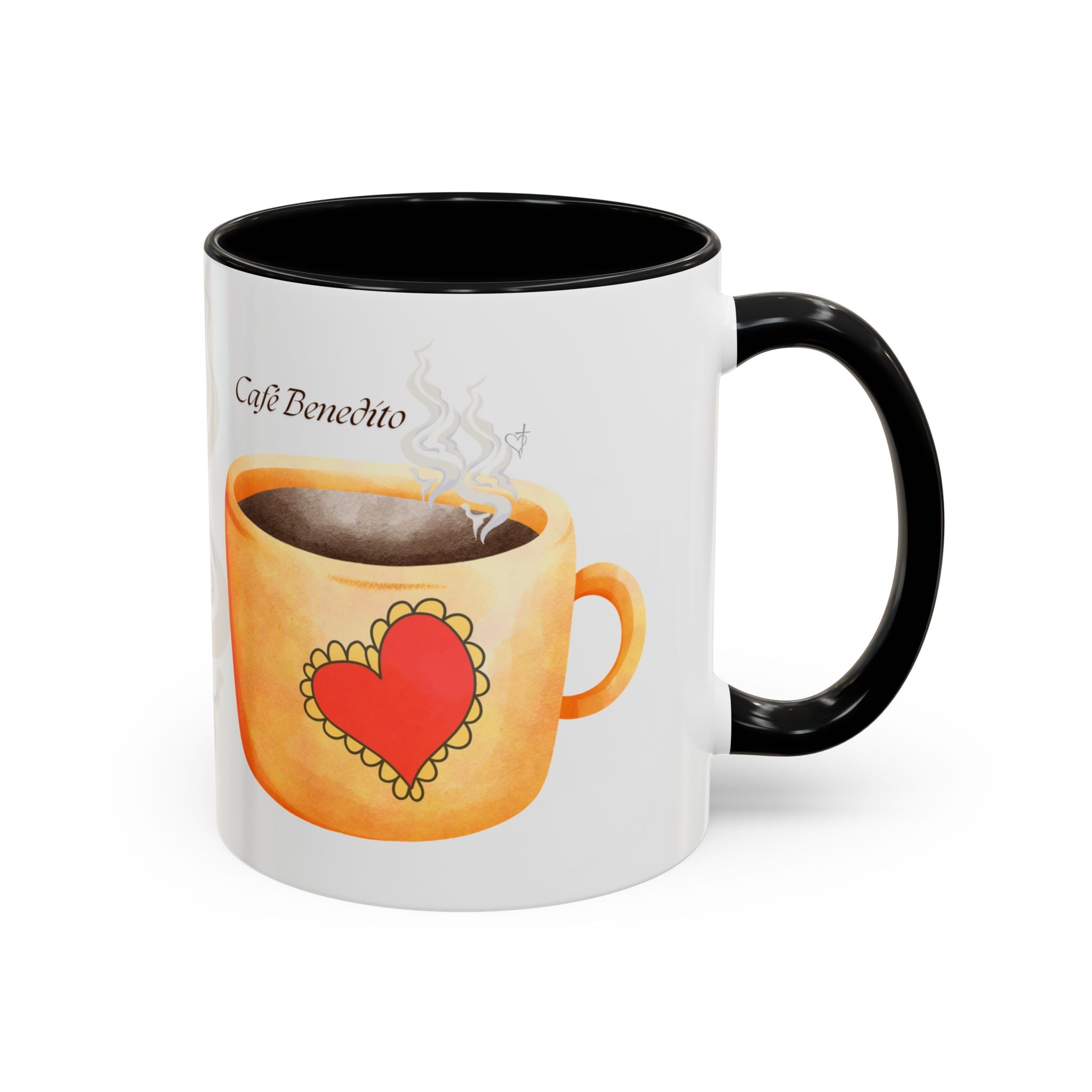 Café Bendito | Spanish Blessed Sunshine Coffee Mug –Morning Grace in Every Sip (11, 15oz)