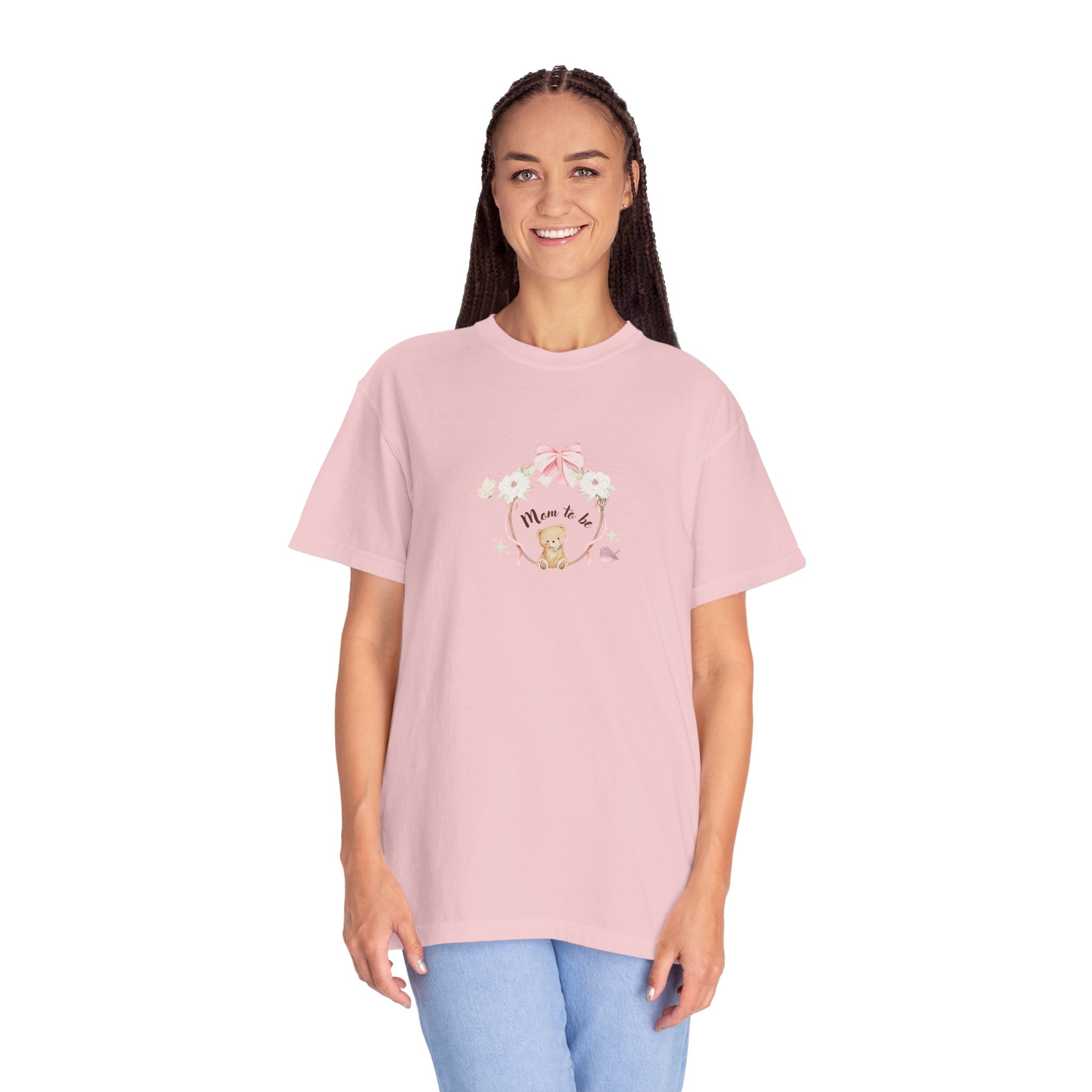 Mom to Be | Proverbs 31:25-26 Strength & Dignity T-Shirt – Expecting & Plus Size Friendly
