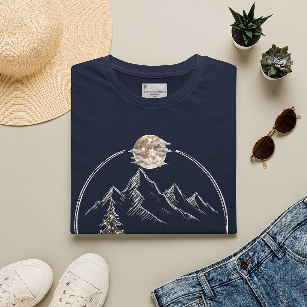 Warm Winters, Faithful Hearts Men's Christmas T-Shirt