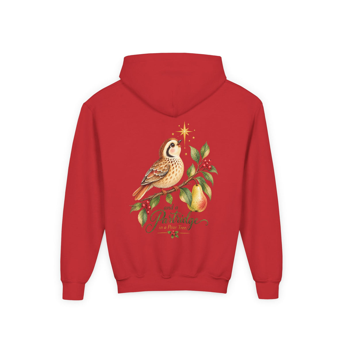 And a Partridge in a Pear Tree | Kids' Christmas Hoodie
