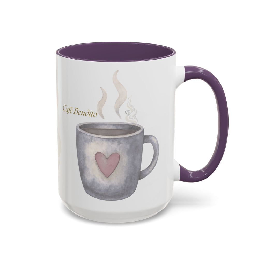 Café Bendito | Spanish Blessed Coffee Mug –Morning Grace in Every Sip (11, 15oz)