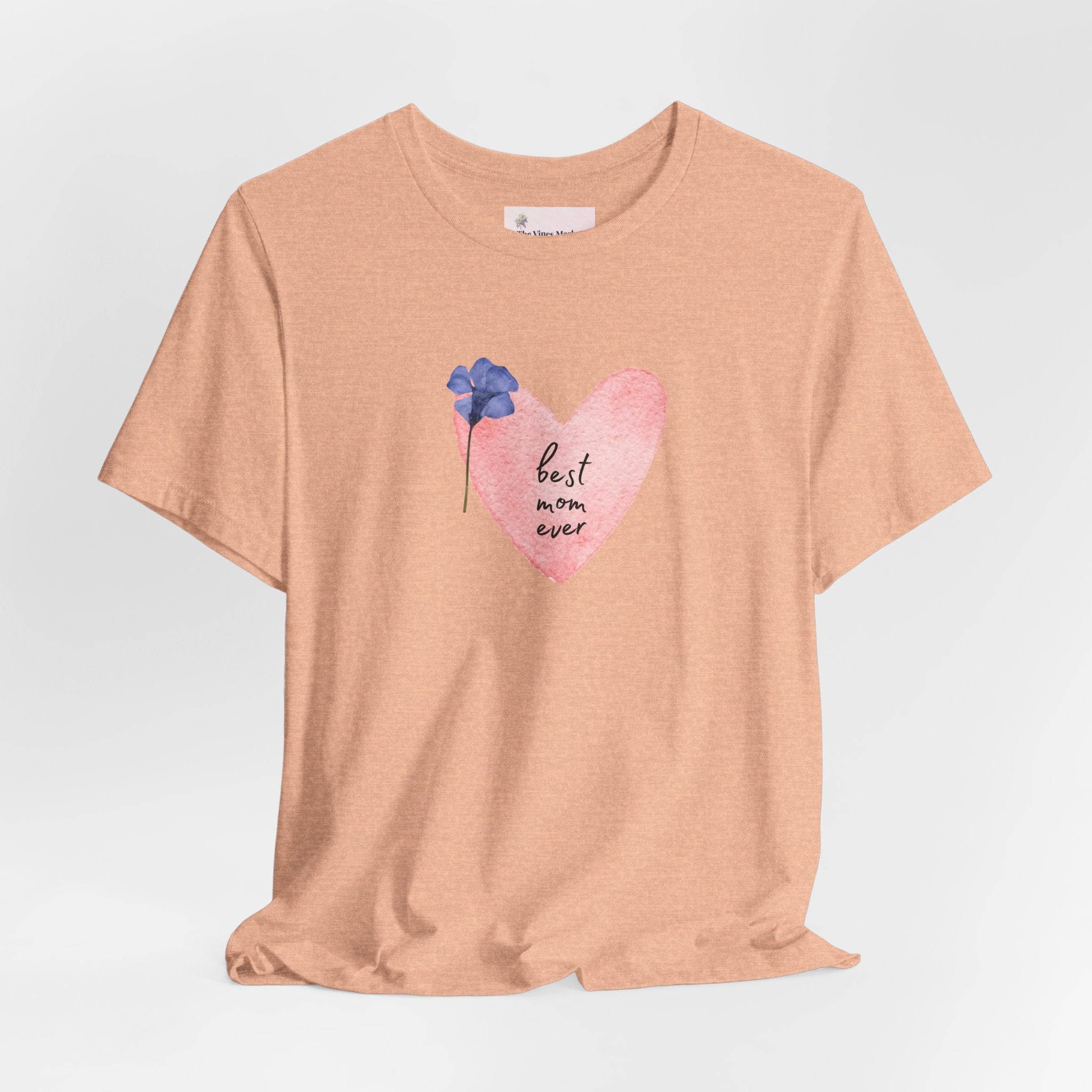 Best Mom Ever Watercolor Adult Female Tee