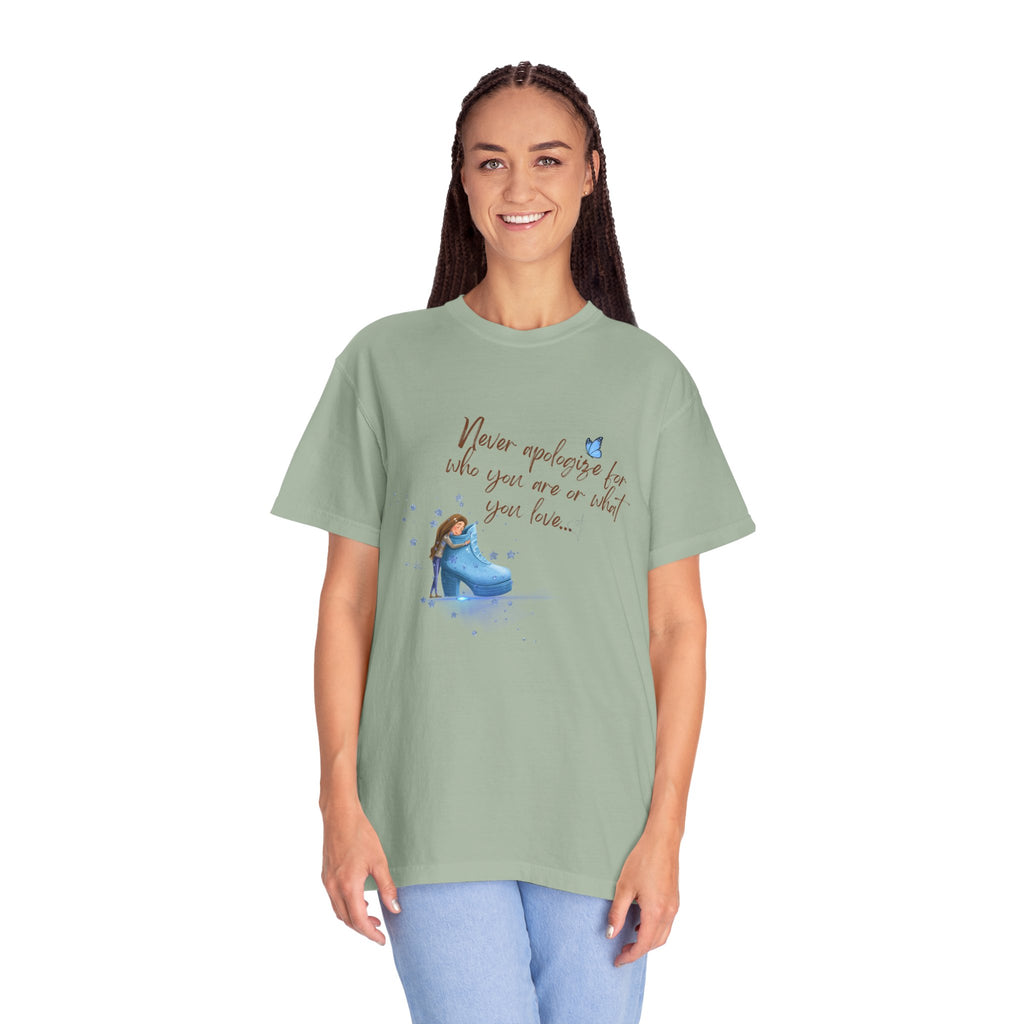 Never Apologize for What You Love   Women's Relaxed Tee