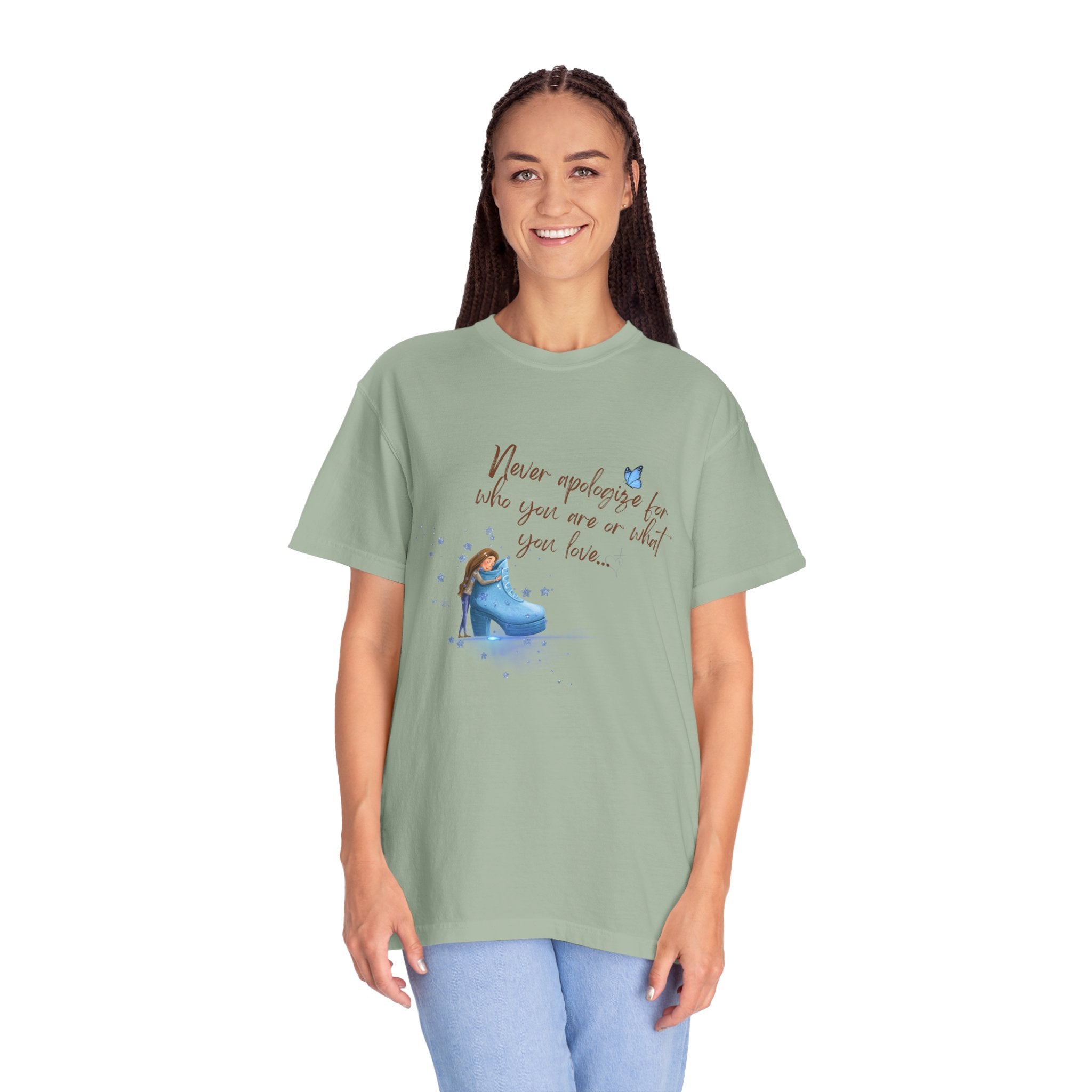 Never Apologize for What You Love   Women's Relaxed Tee