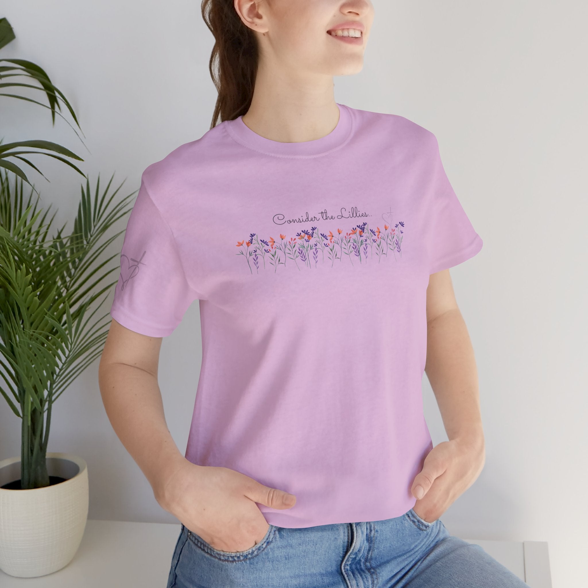 Women's Jersey Short Sleeve Tee – Consider the Lillies