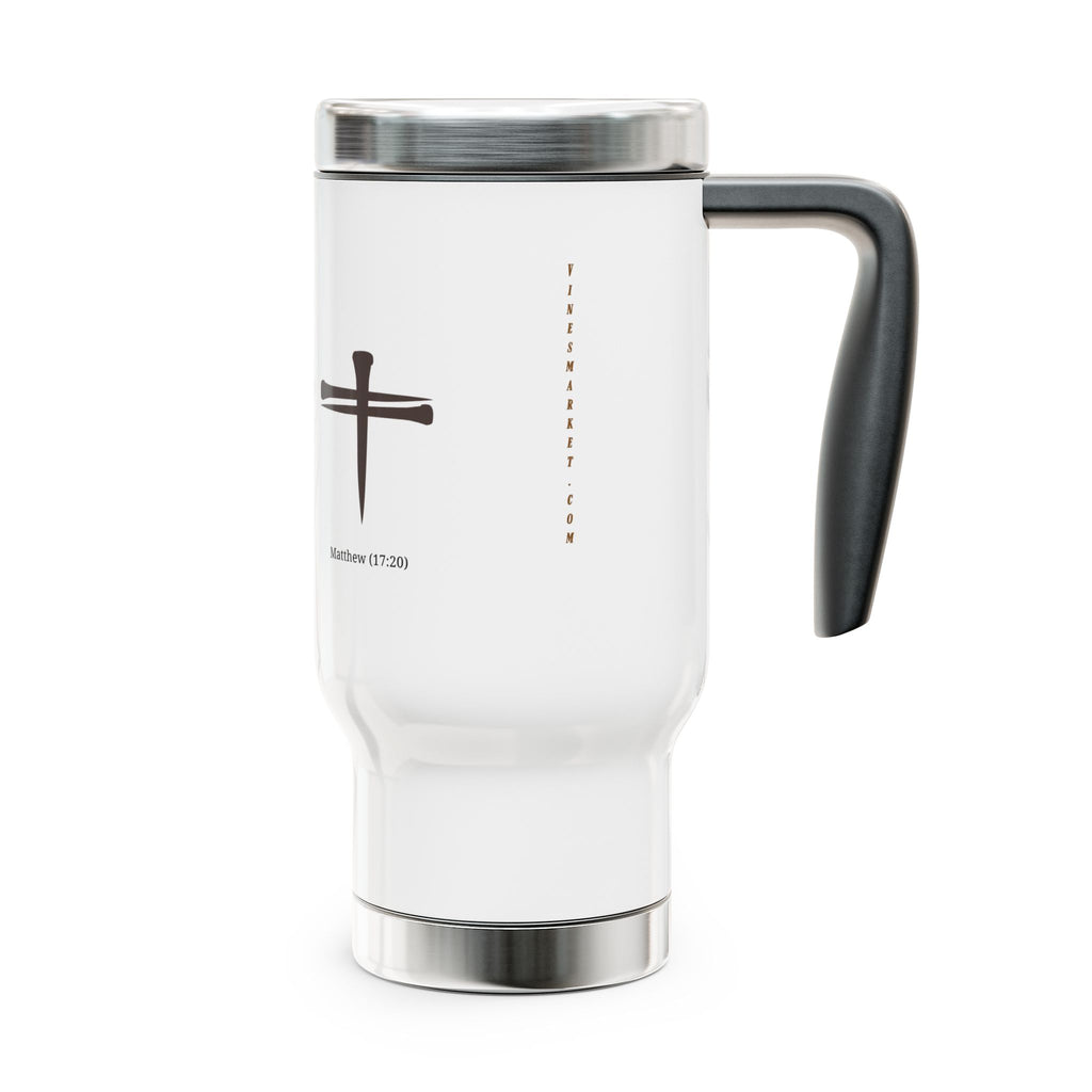 Faith Can Move Mountains | Christian Travel Mug