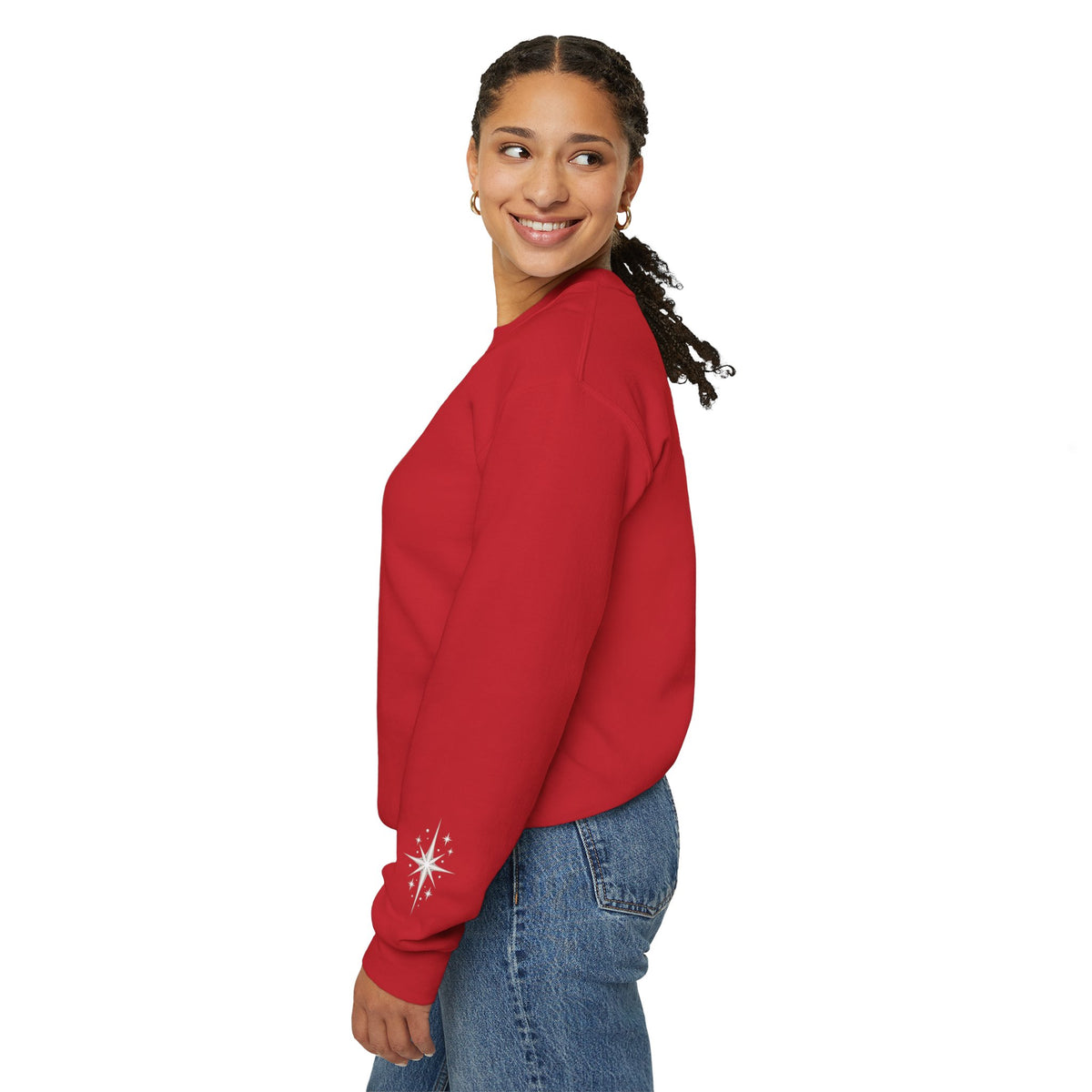 Follow Your Star | Women's Christmas Crewneck Sweatshirt