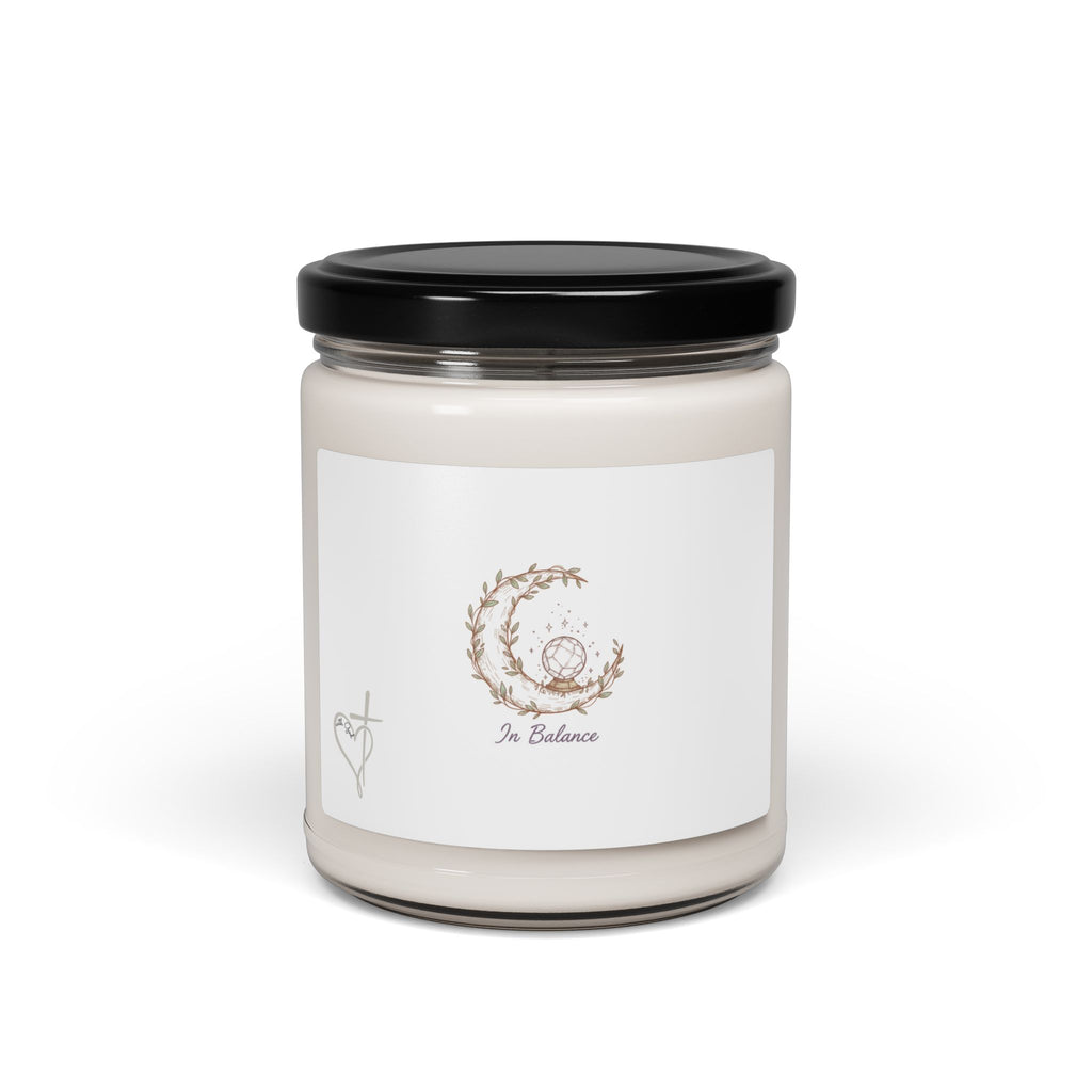 Moon Phase Herbal Soy Candle – In Balance with God