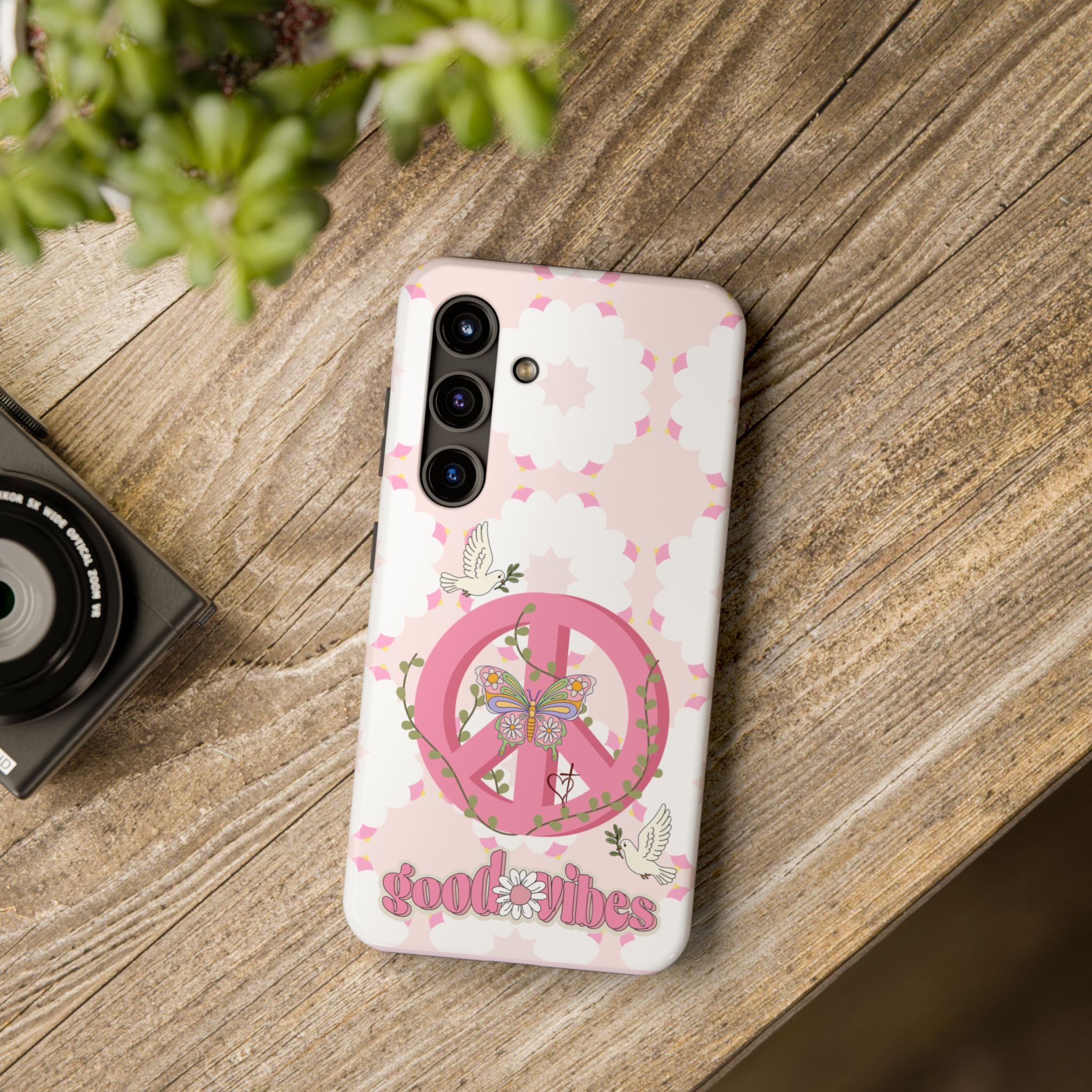 Peace Phone Case:  Good Vibes