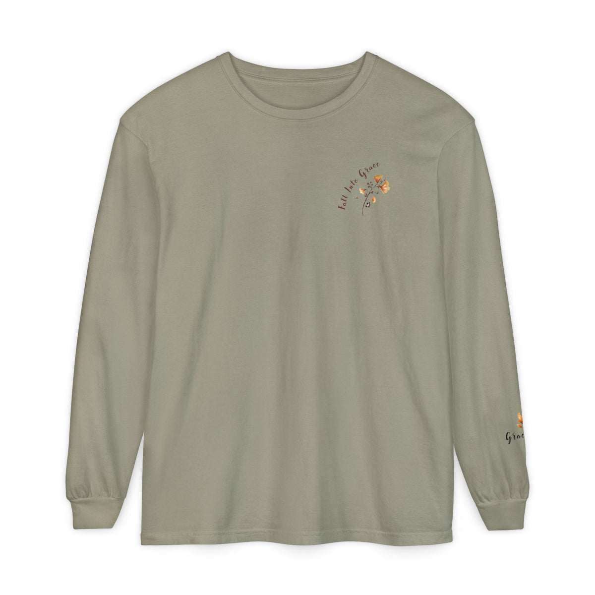 Fall Into Grace | Women’s & Men’s Long-Sleeve Tee