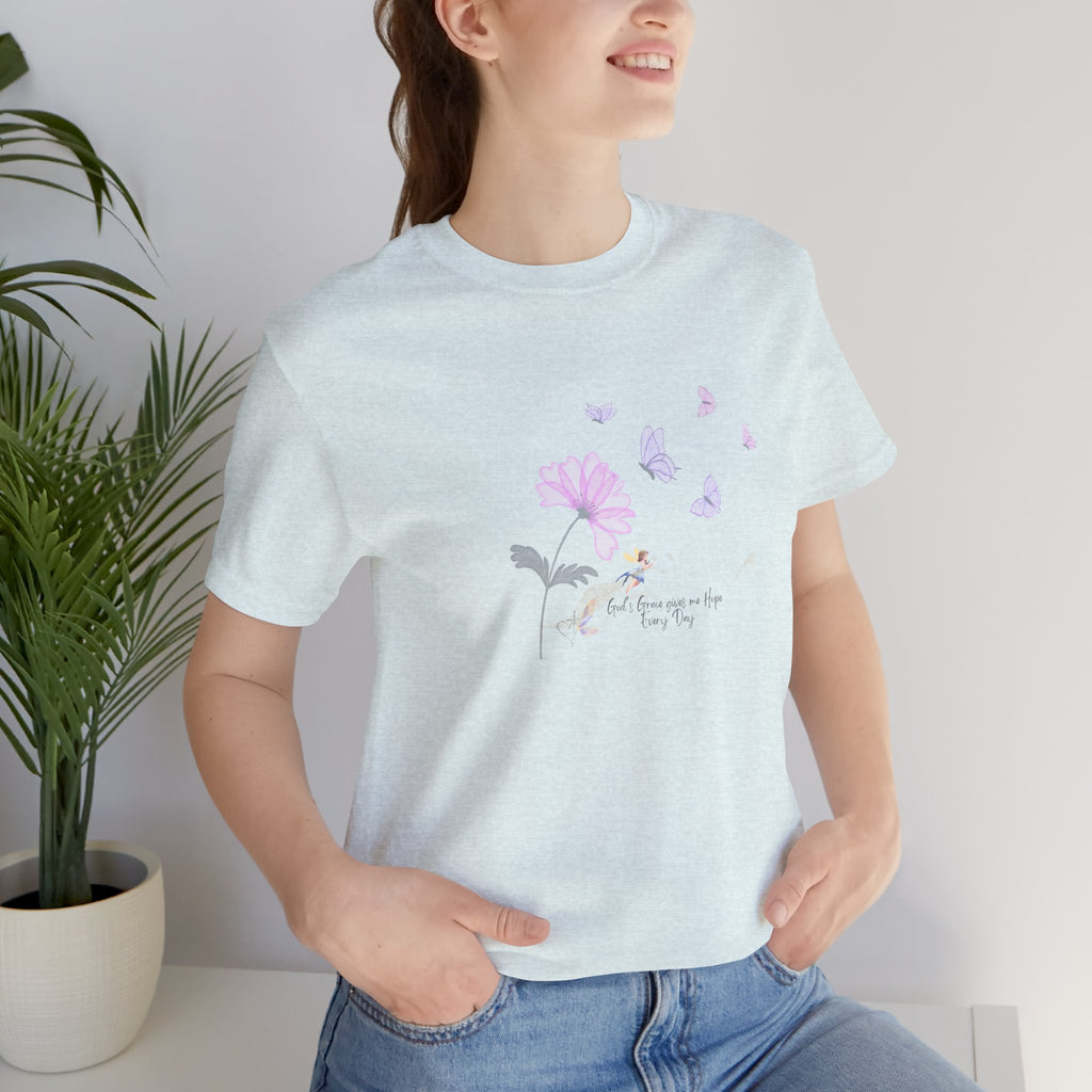 God's Grace Gives Me Hope Tee – Butterflies & Bloom