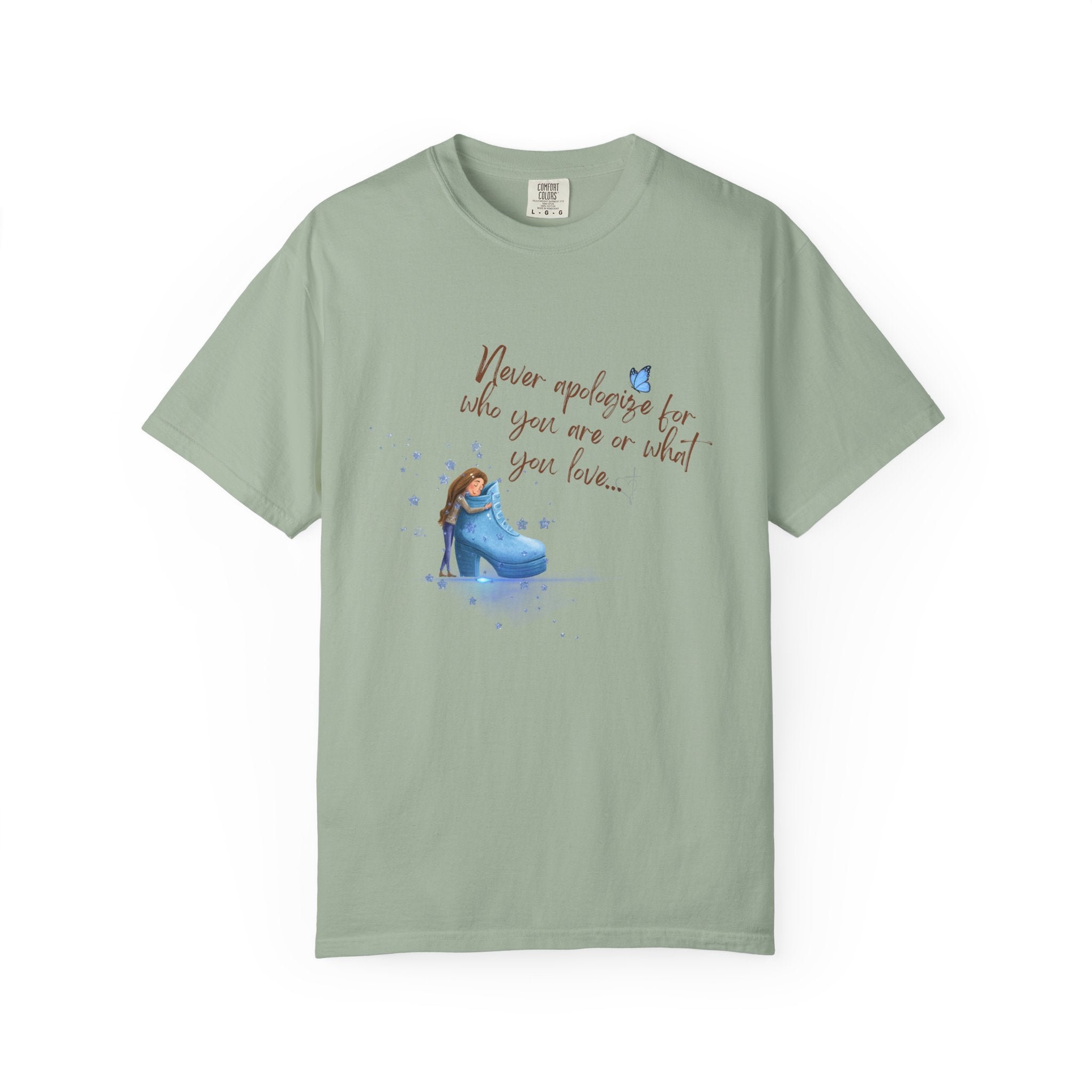Never Apologize for What You Love   Women's Relaxed Tee