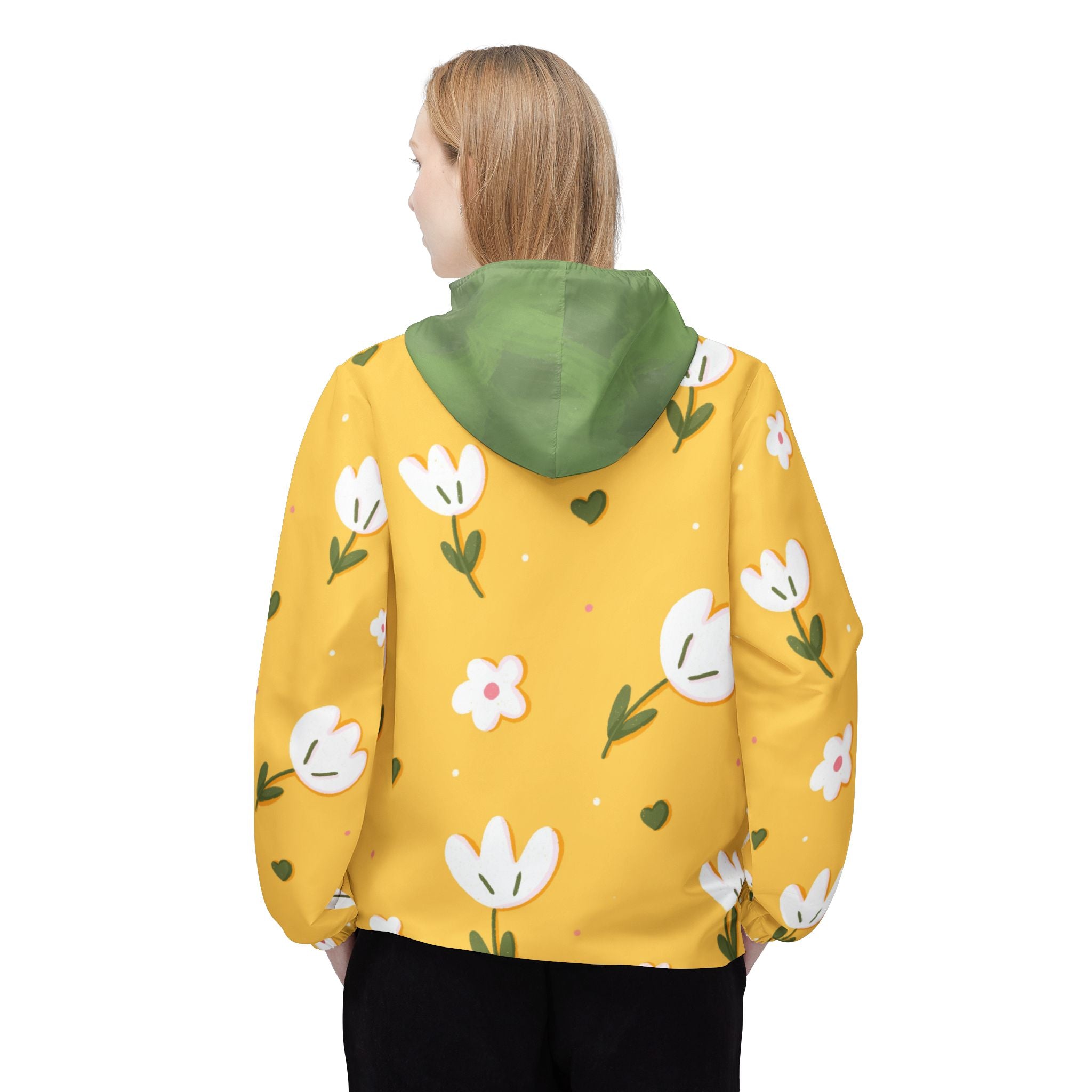 Winging It With God | Dove Floral Windbreaker Jacket – Faith Jacket Adult Female