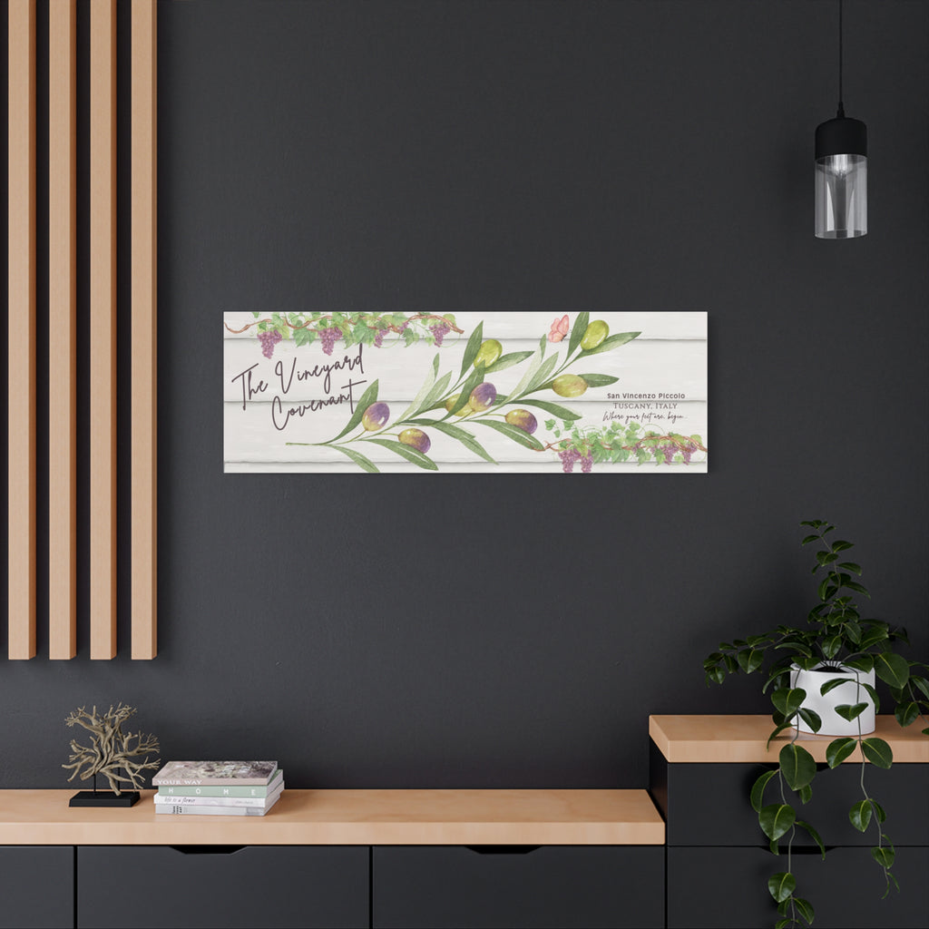 The Vineyard Covenant — Matte Canvas Wall Art | San Vincenzo Piccolo