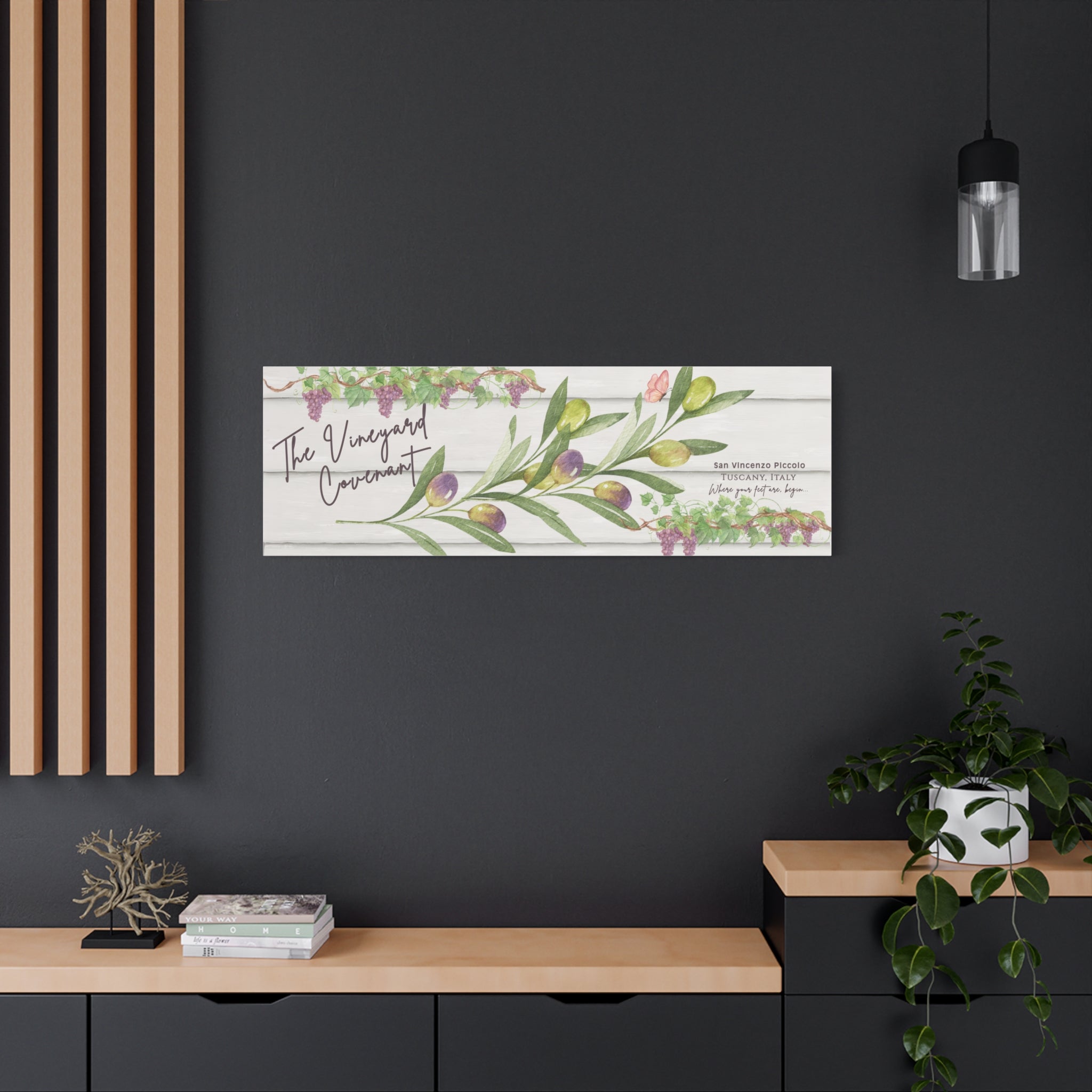 The Vineyard Covenant — Matte Canvas Wall Art | San Vincenzo Piccolo