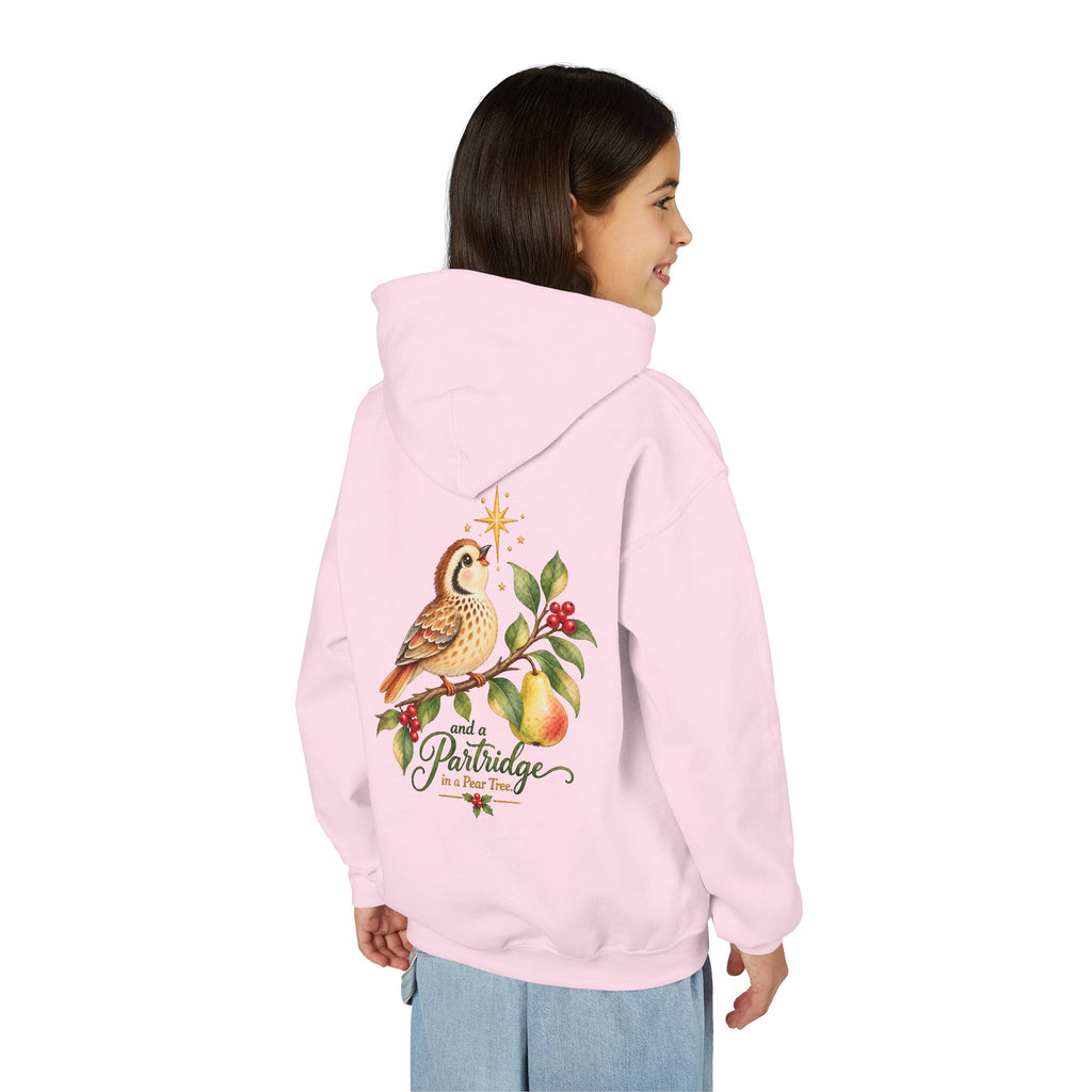 And a Partridge in a Pear Tree | Kids' Christmas Hoodie