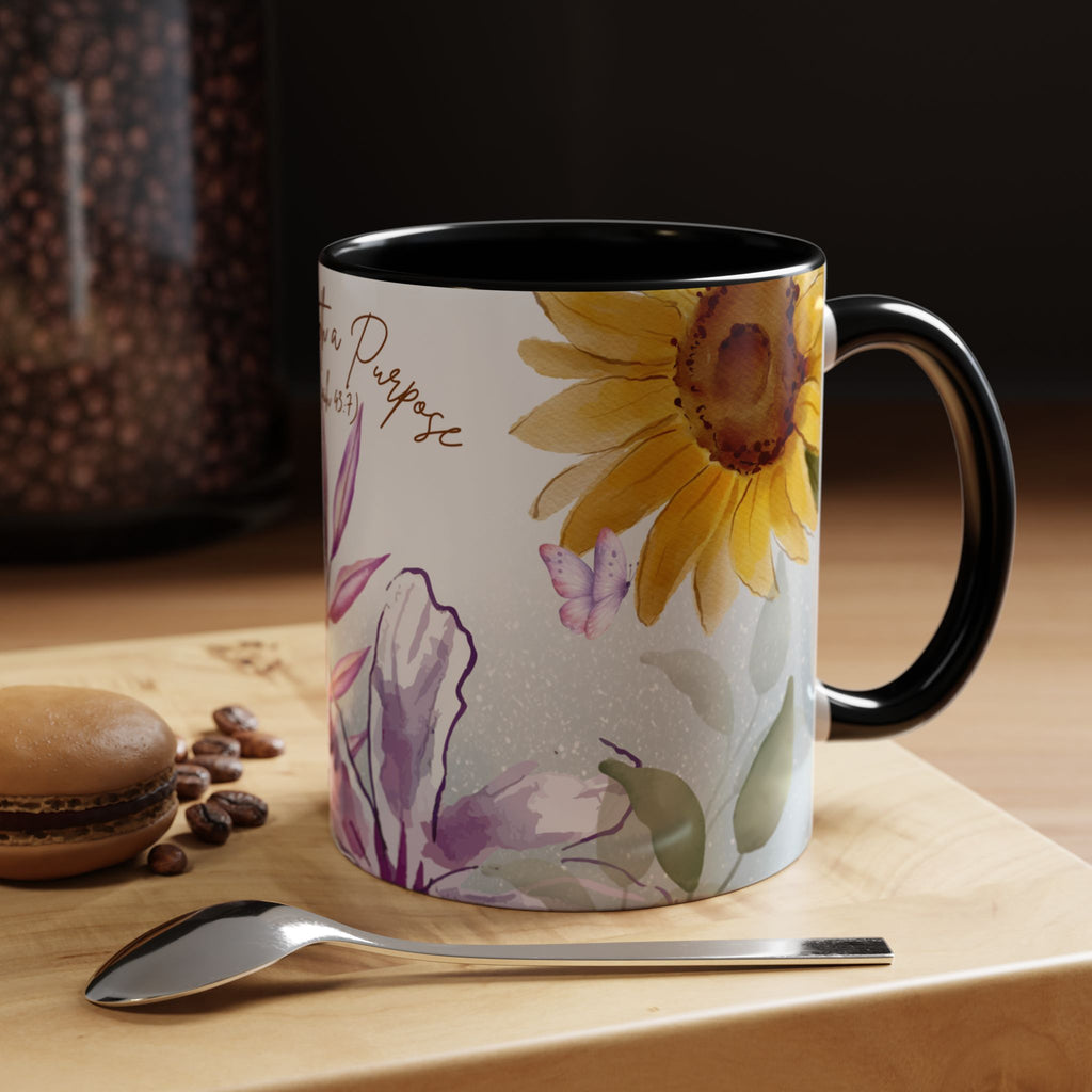 Created With a Purpose Coffee Mug - Morning Grace in Every Sip (11, 15oz)