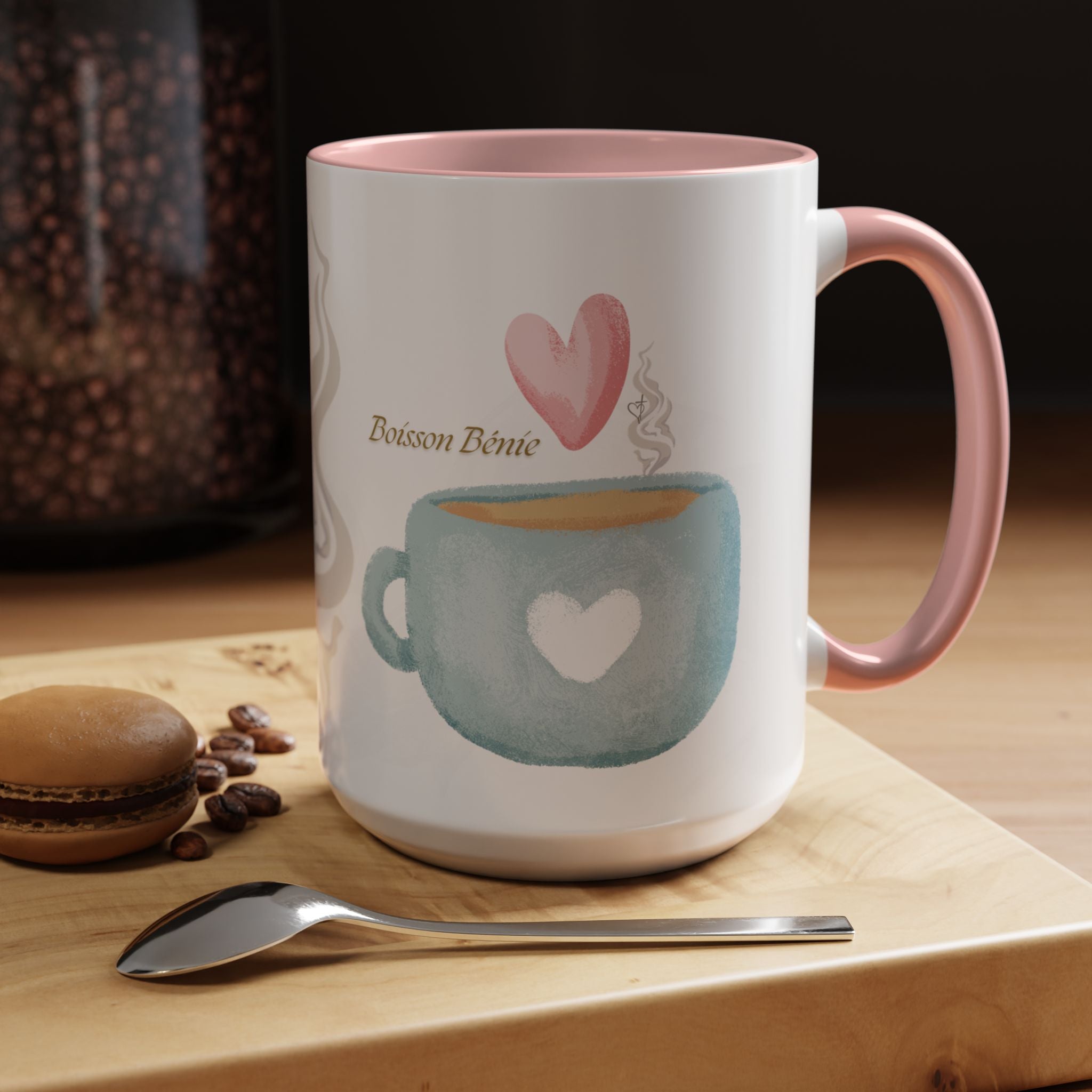 Boisson Bénie | French Blessed Beverage Mug – Mother's Day Gift (11, 15oz)