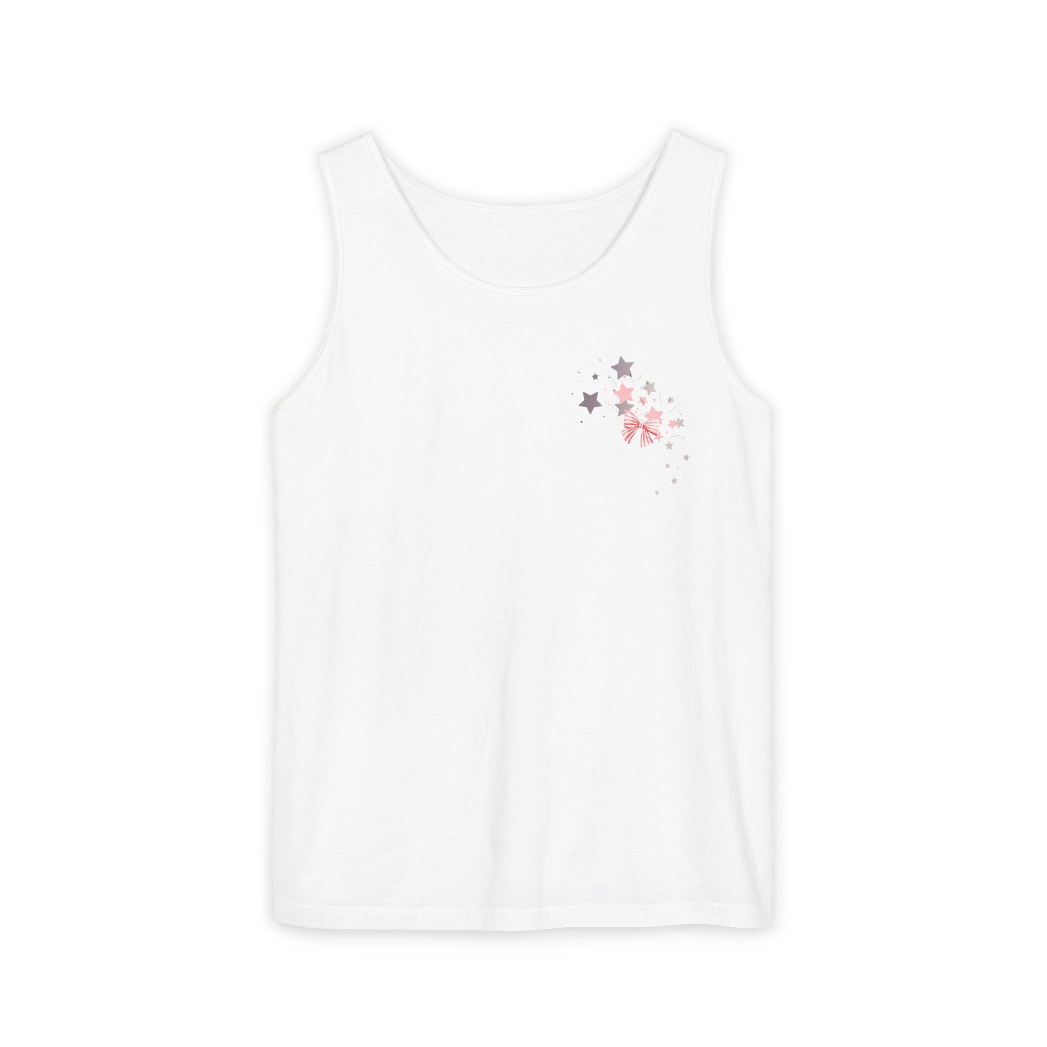 Then, Now and Always | Watercolor Flag & Roses Women's Tank Top