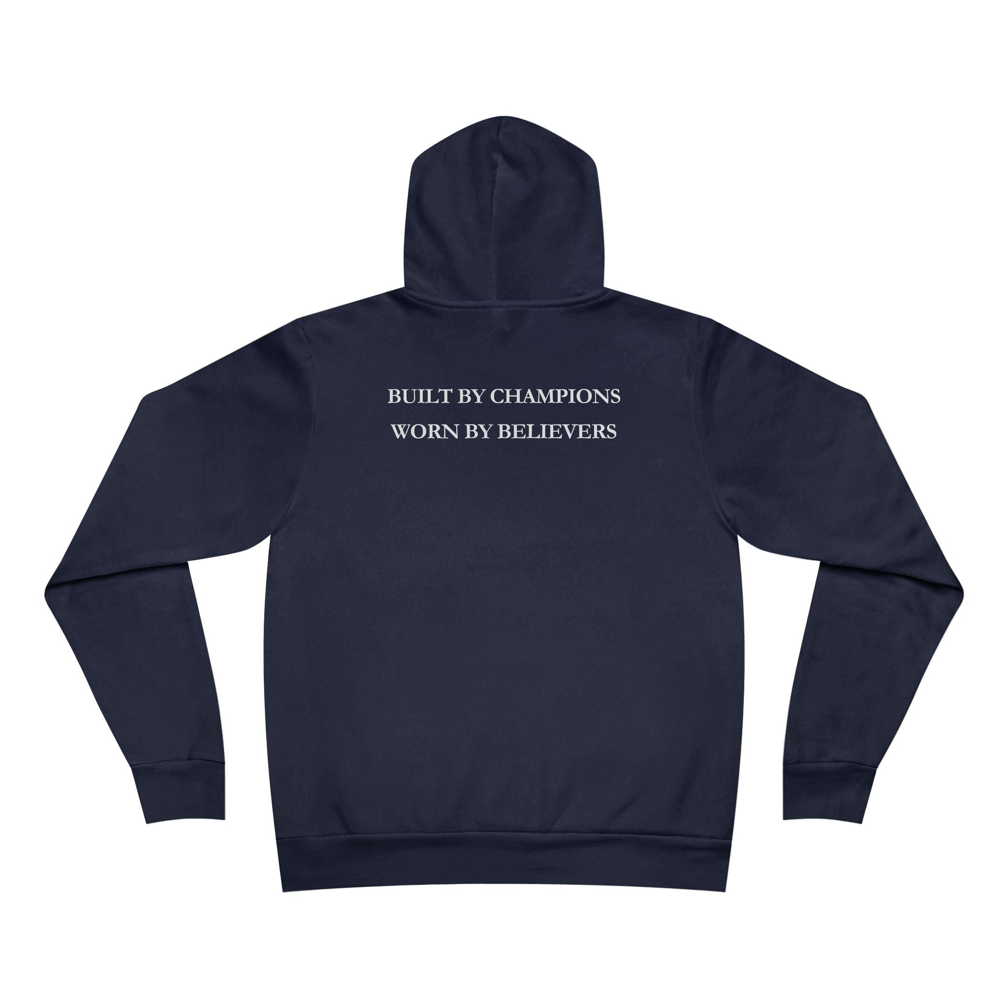 Champions Unisex Hoodie – Built by Champions, Worn by Believers