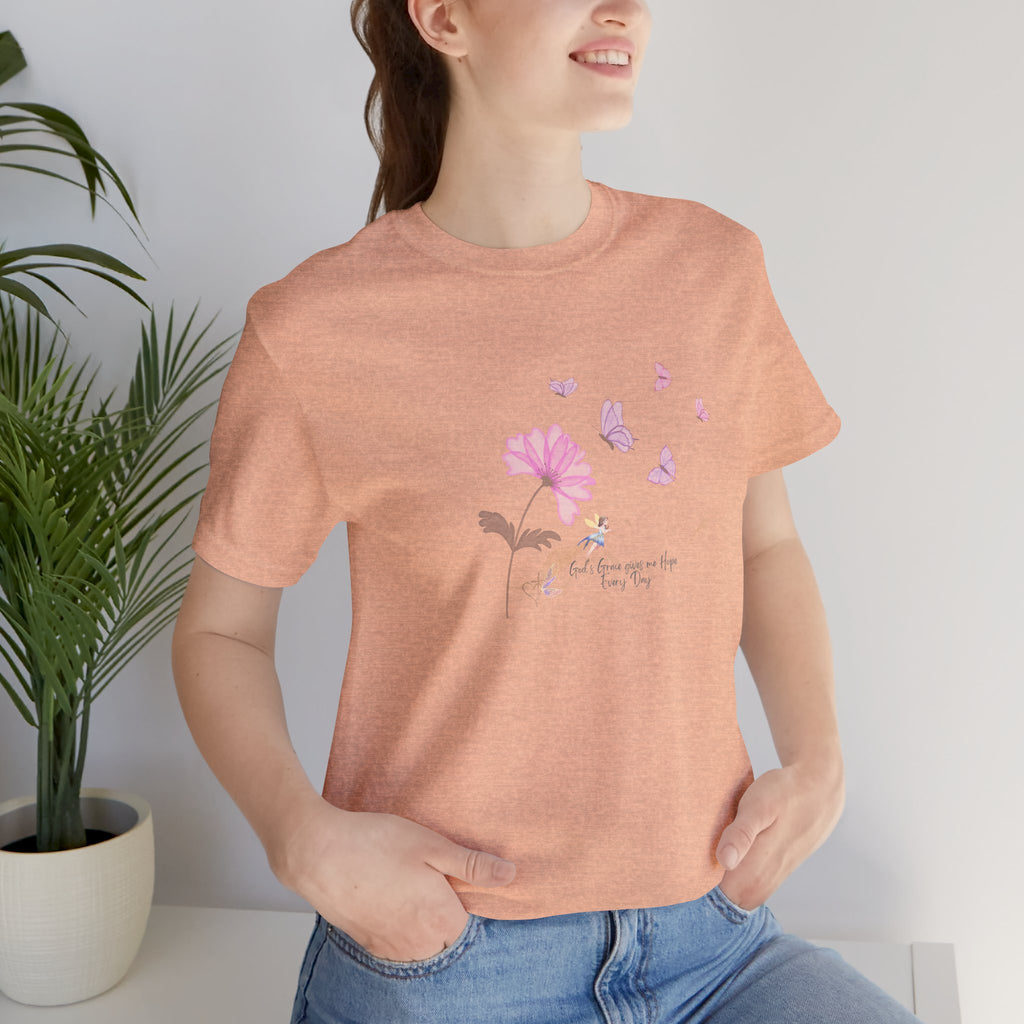 God's Grace Gives Me Hope Tee – Butterflies & Bloom