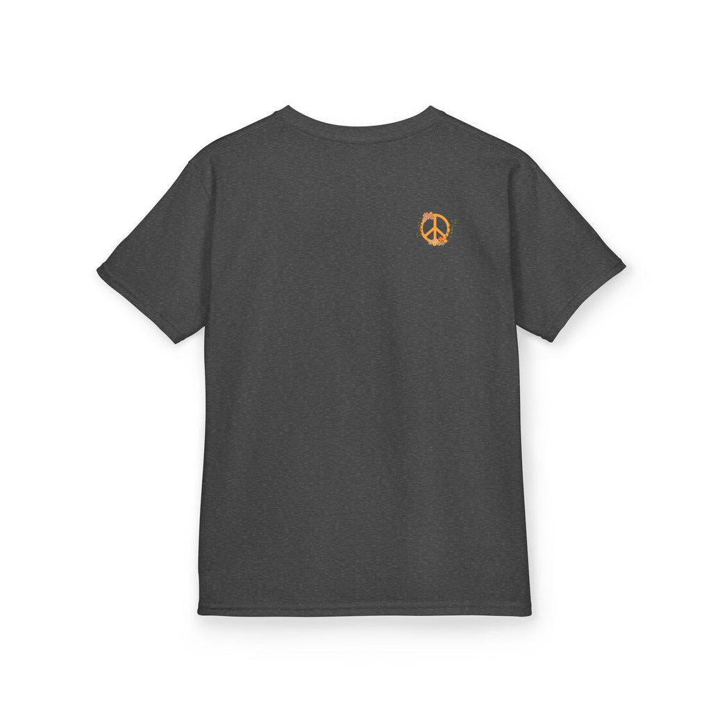 Kids Unisex Tee:  Peace and Love