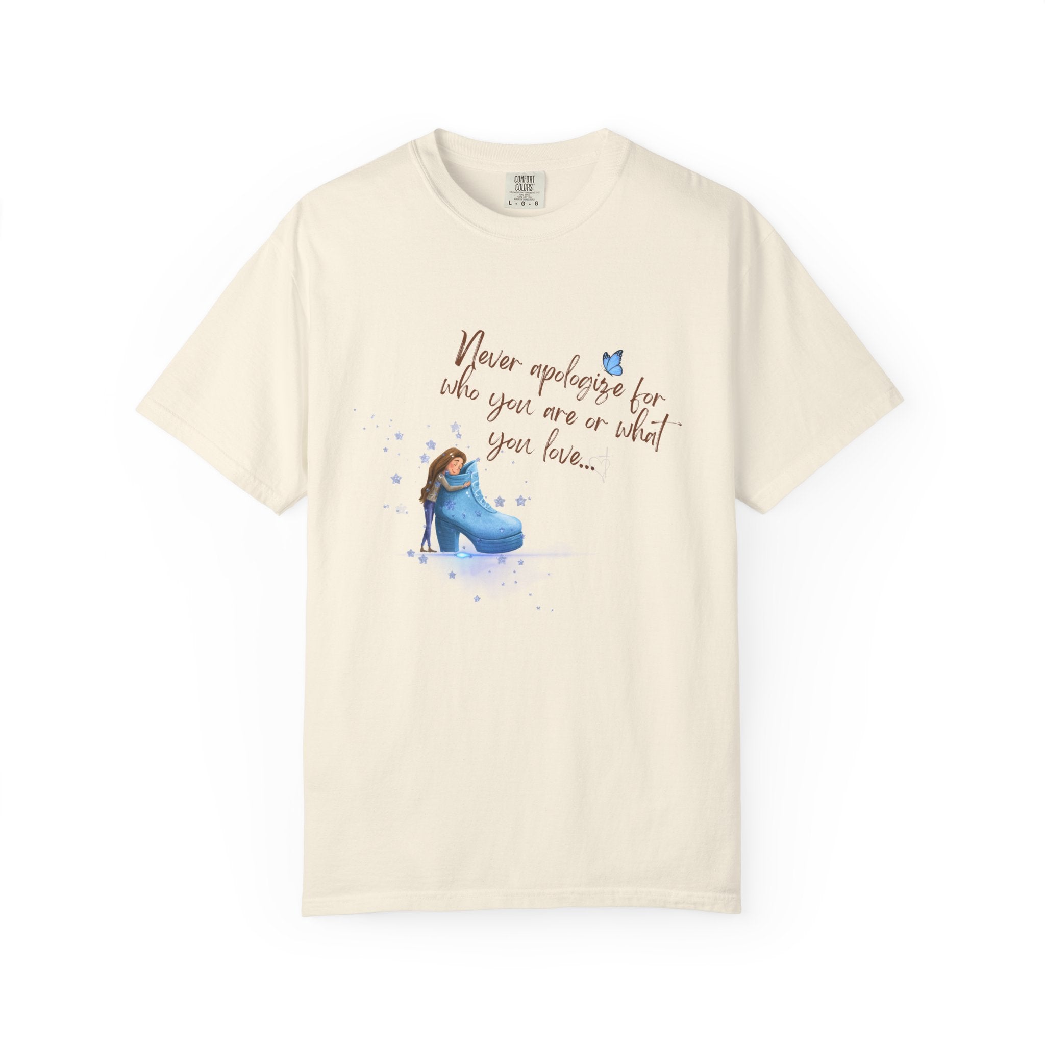 Never Apologize for What You Love   Women's Relaxed Tee