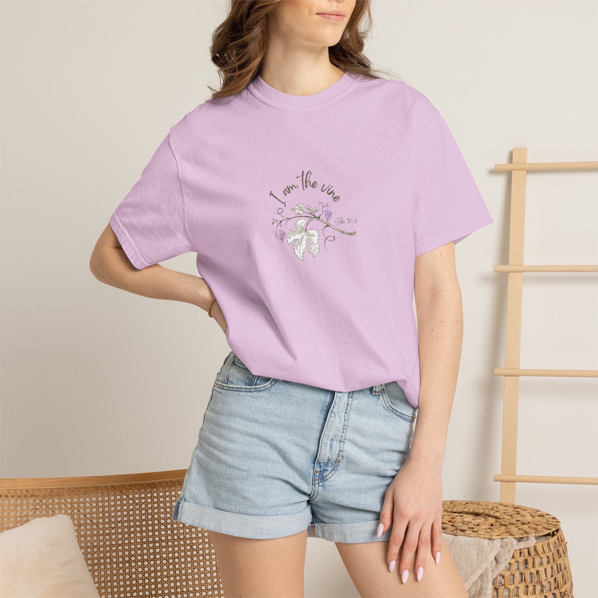 "I am the Vine":   Soft Relaxed Tee