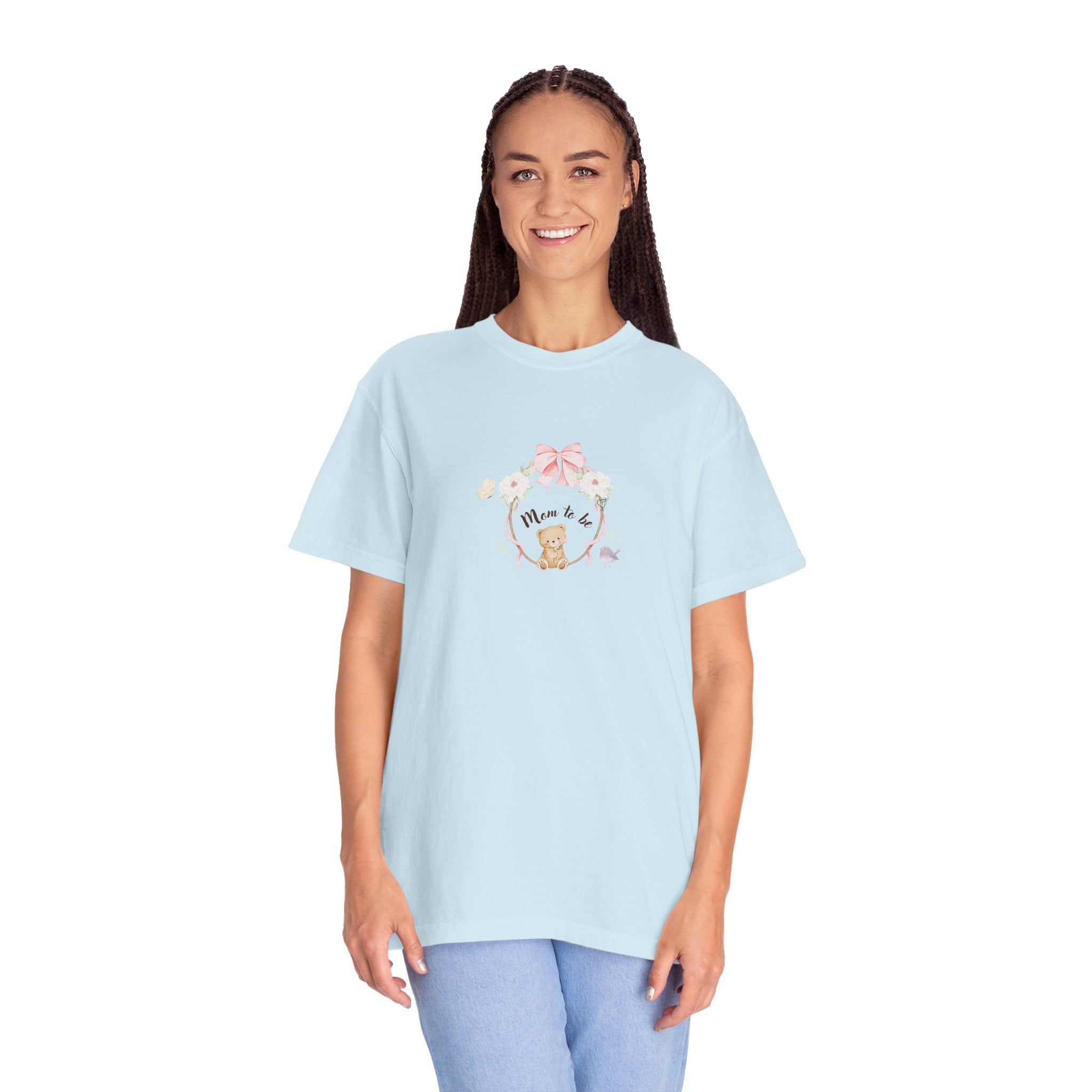 Mom to Be | Proverbs 31:25-26 Strength & Dignity T-Shirt – Expecting & Plus Size Friendly