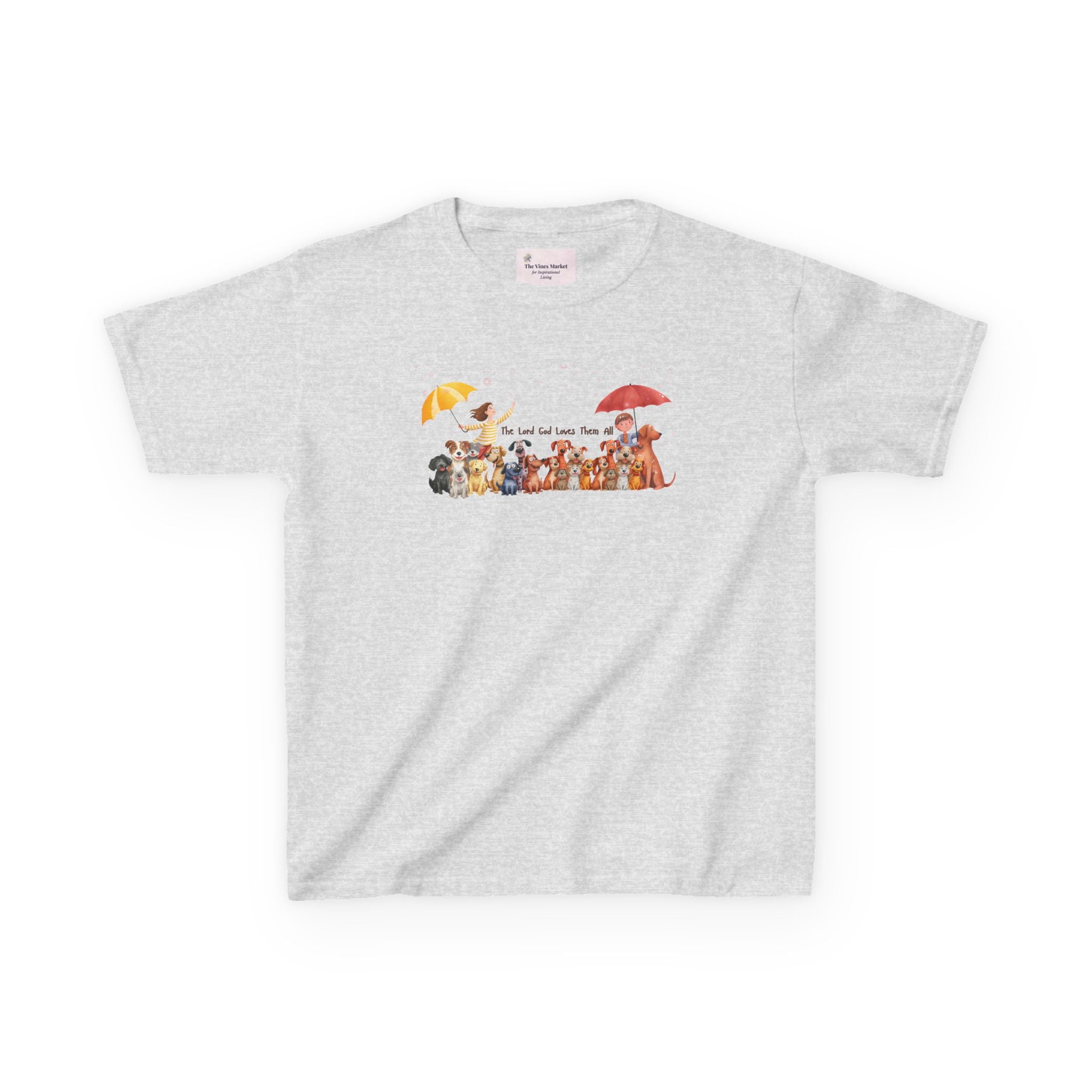 The Lord God Made Them All Kids' RelaxedTee – Unisex Pups & Joy Cotton™ Tee