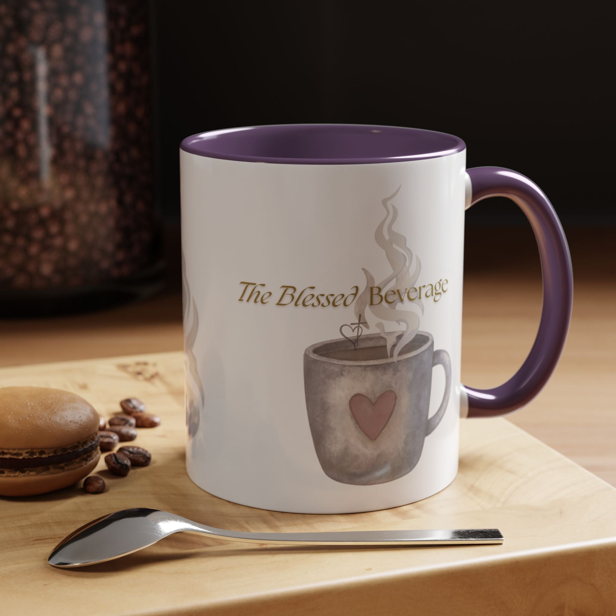 Blessed Beverage Ceramic Mug – Small Blessings for Your Morning (11, 15oz)