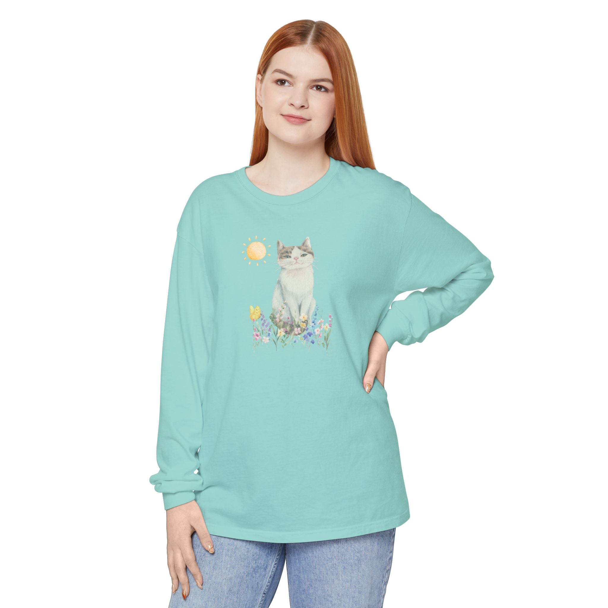 Be the Light:  Matthew 5:14 Women's Long Sleeve Soft Faith Tee