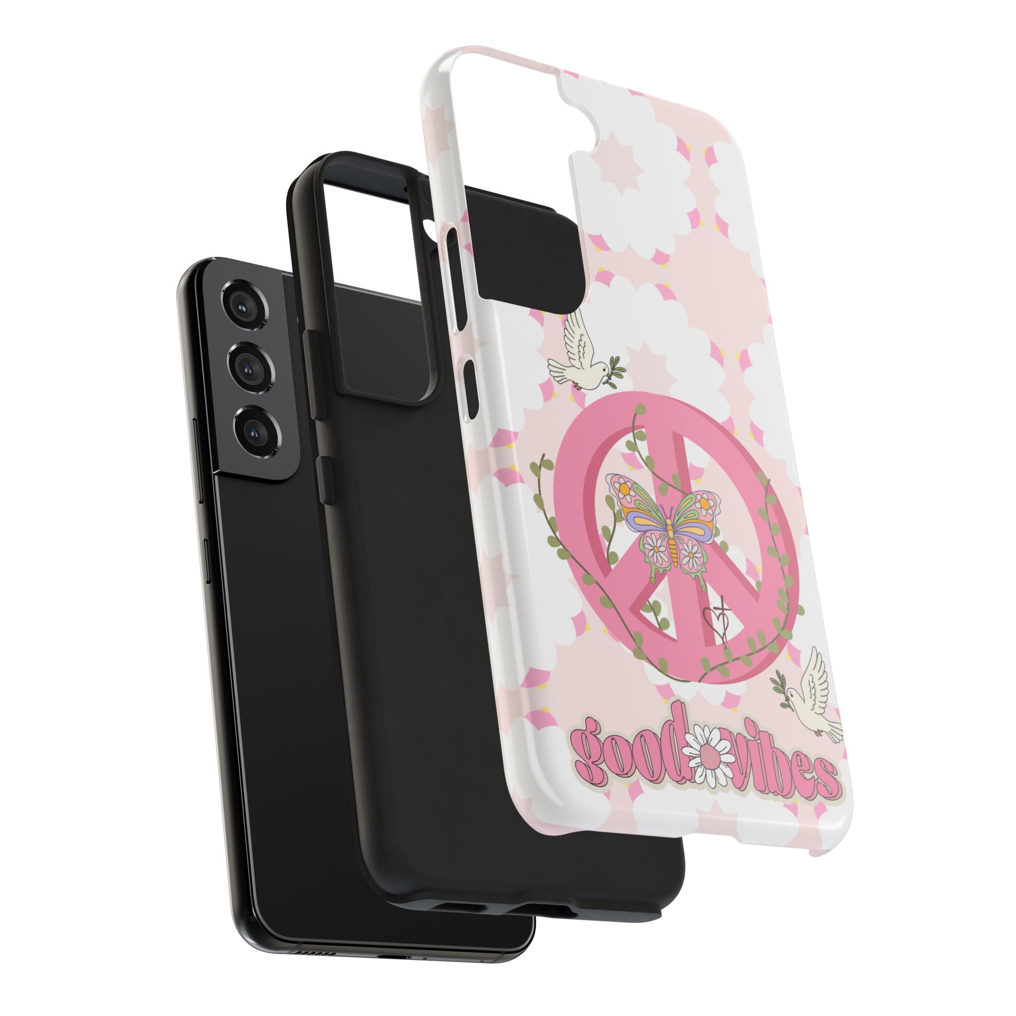 Peace Phone Case:  Good Vibes