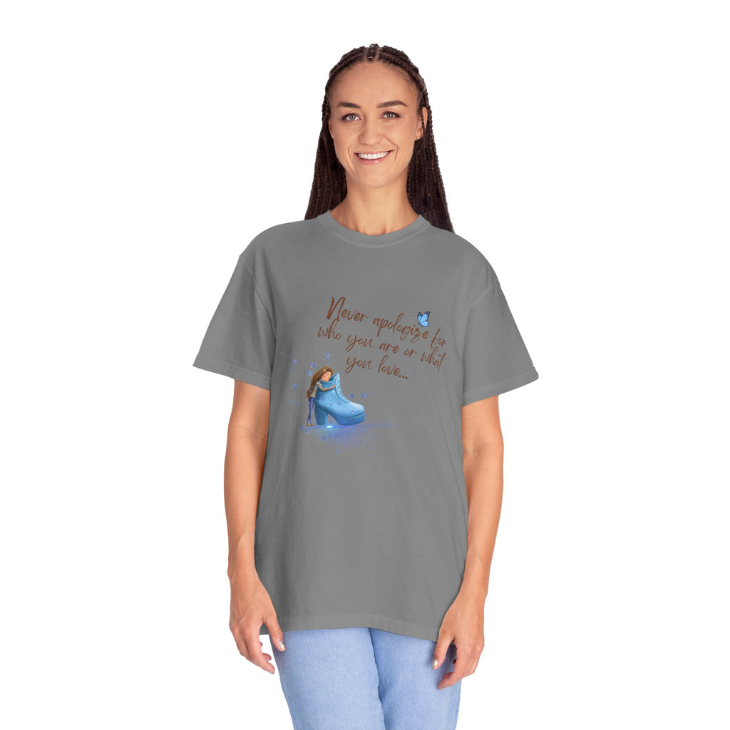 Never Apologize for What You Love   Women's Relaxed Tee