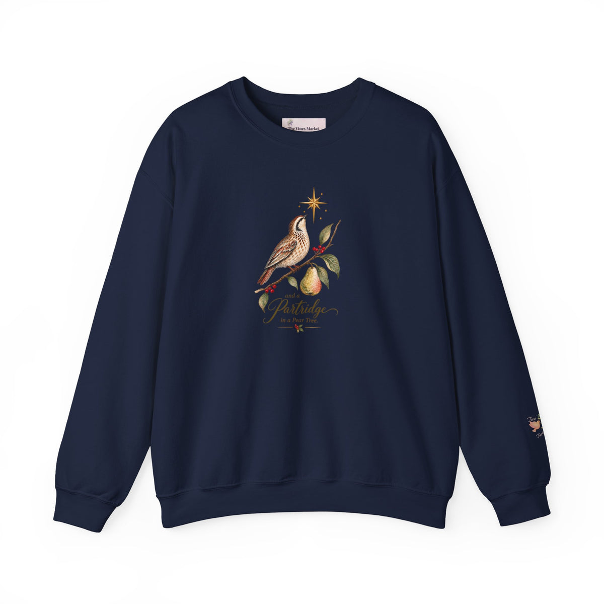 And a Partridge in a Pear Tree | Women's Christmas Crewneck Sweatshirt