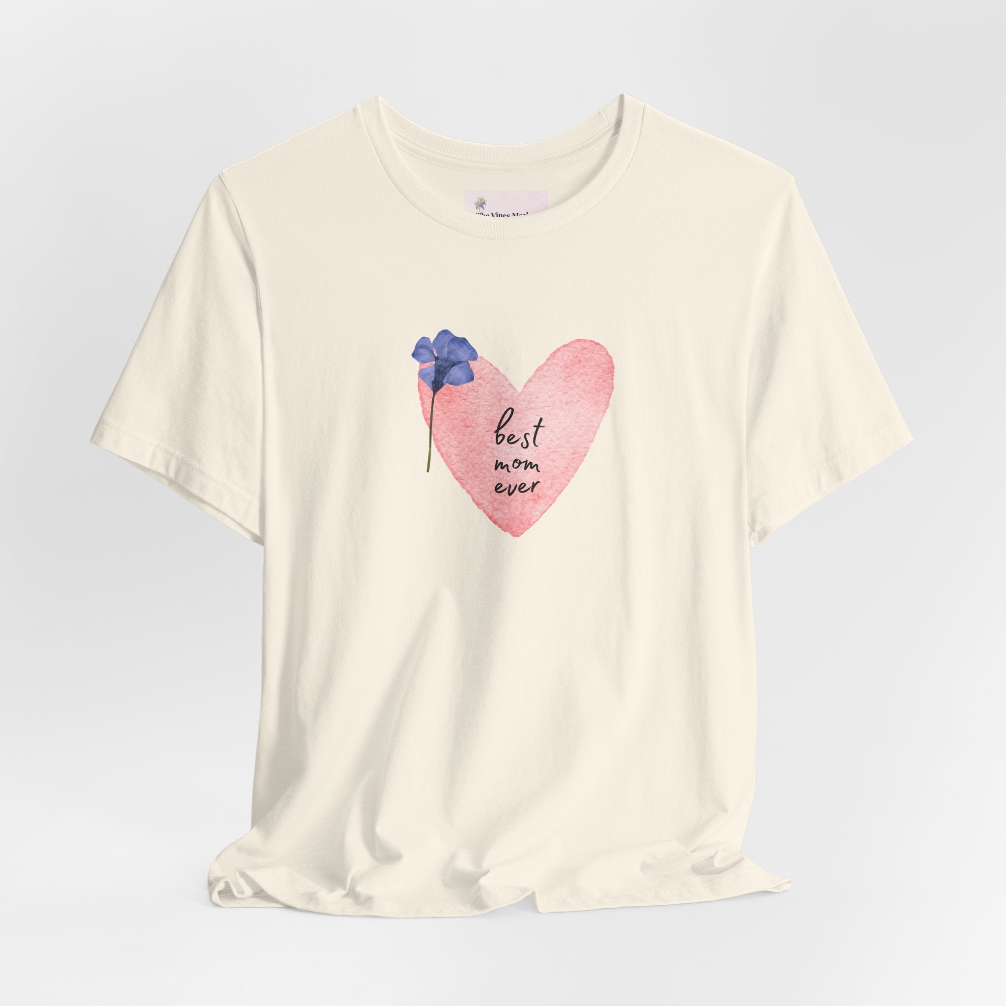 Best Mom Ever Watercolor Adult Female Tee