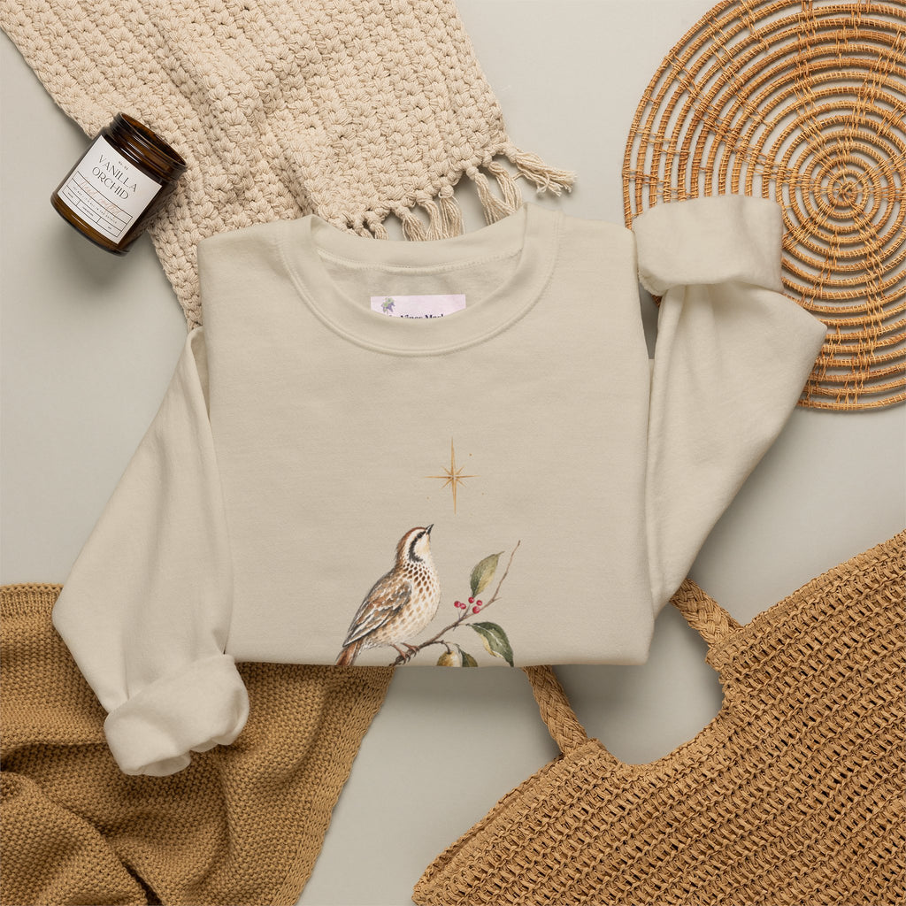 And a Partridge in a Pear Tree | Women's Christmas Crewneck Sweatshirt